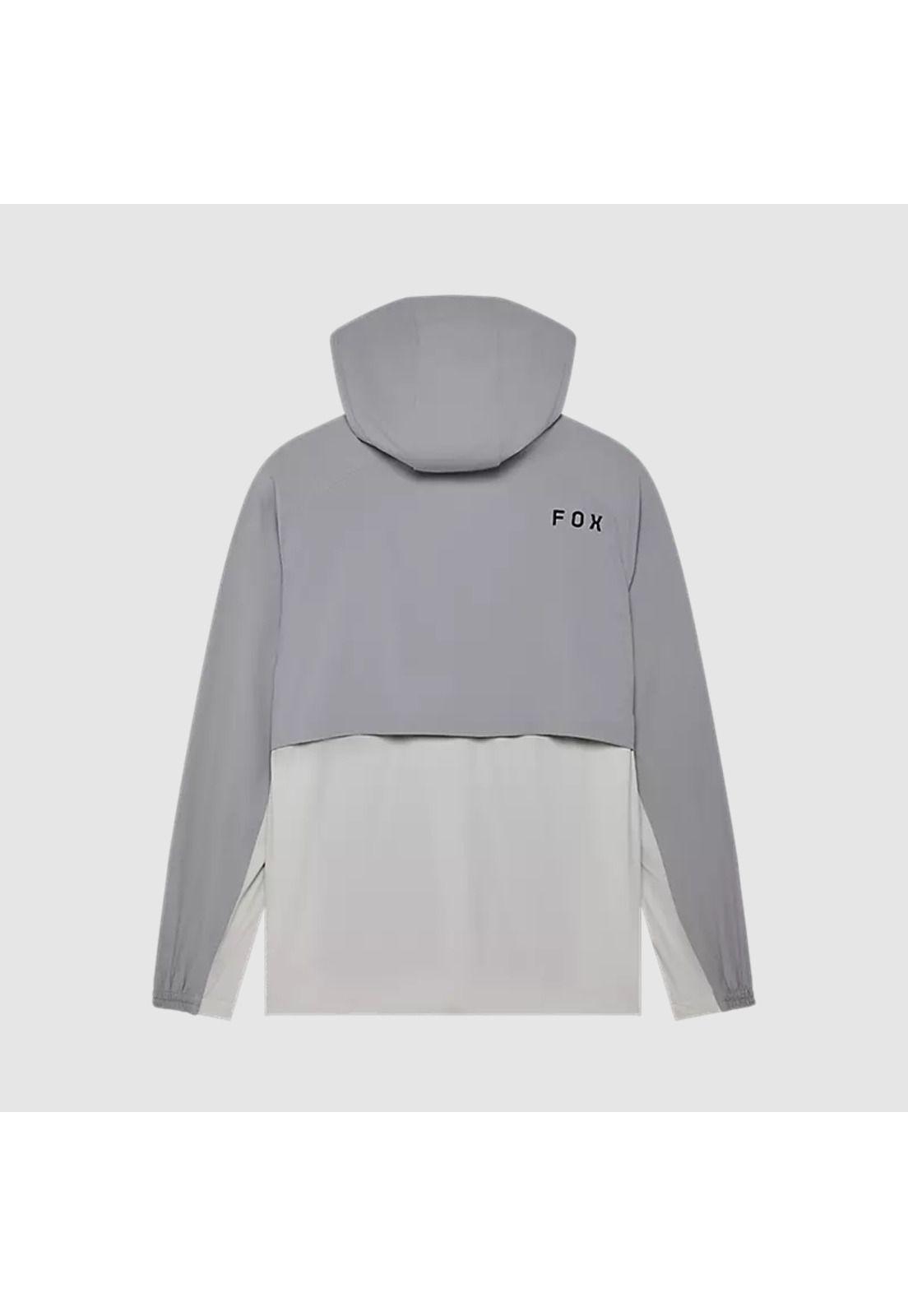 Chaqueta Cortavientos Lifestyle Survivalist Gris Fox-1