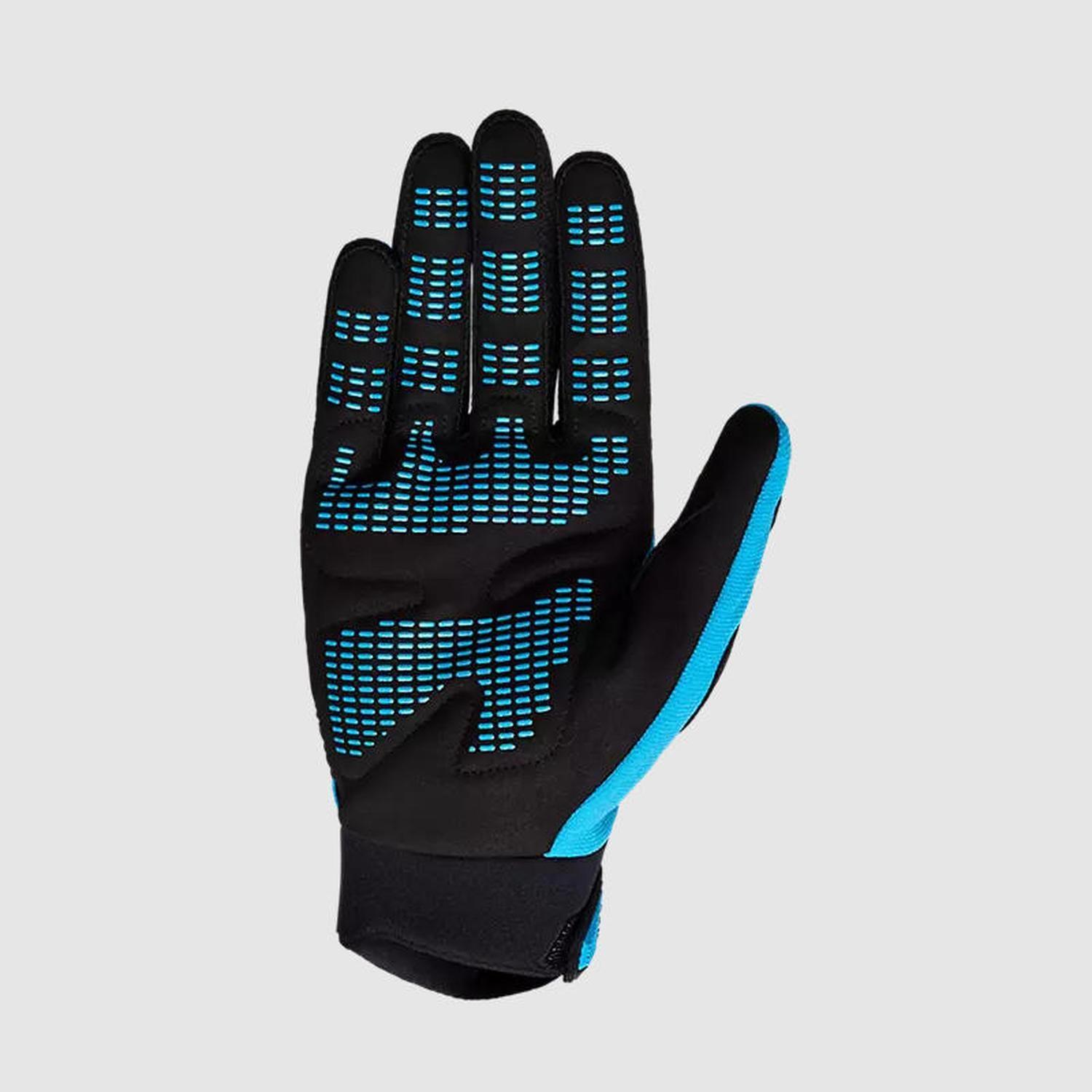 Guantes Moto Dirtpaw Drive Polaris Azul Claro Fox-1