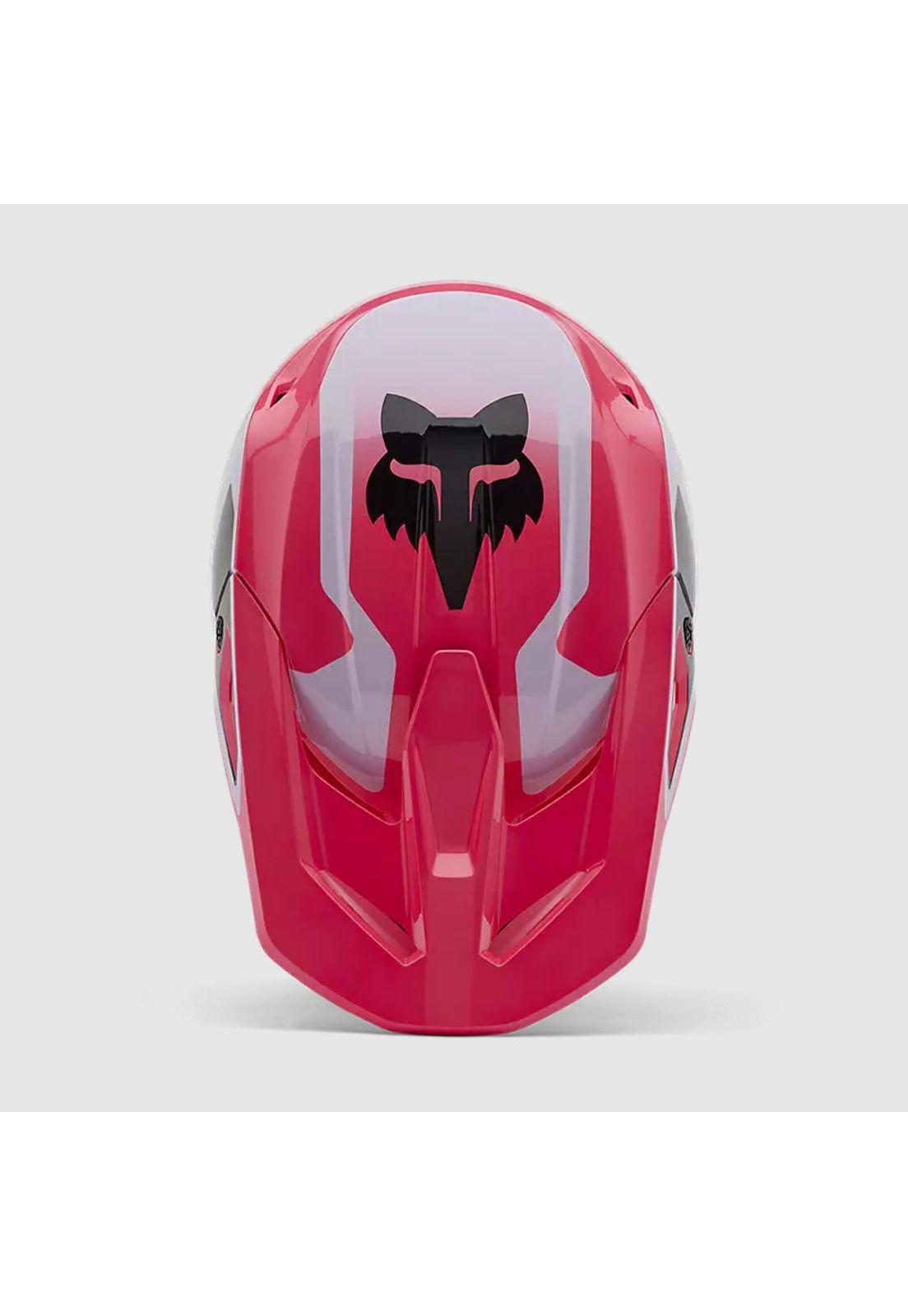 Casco Moto V1 Lean Rosado Fox-3