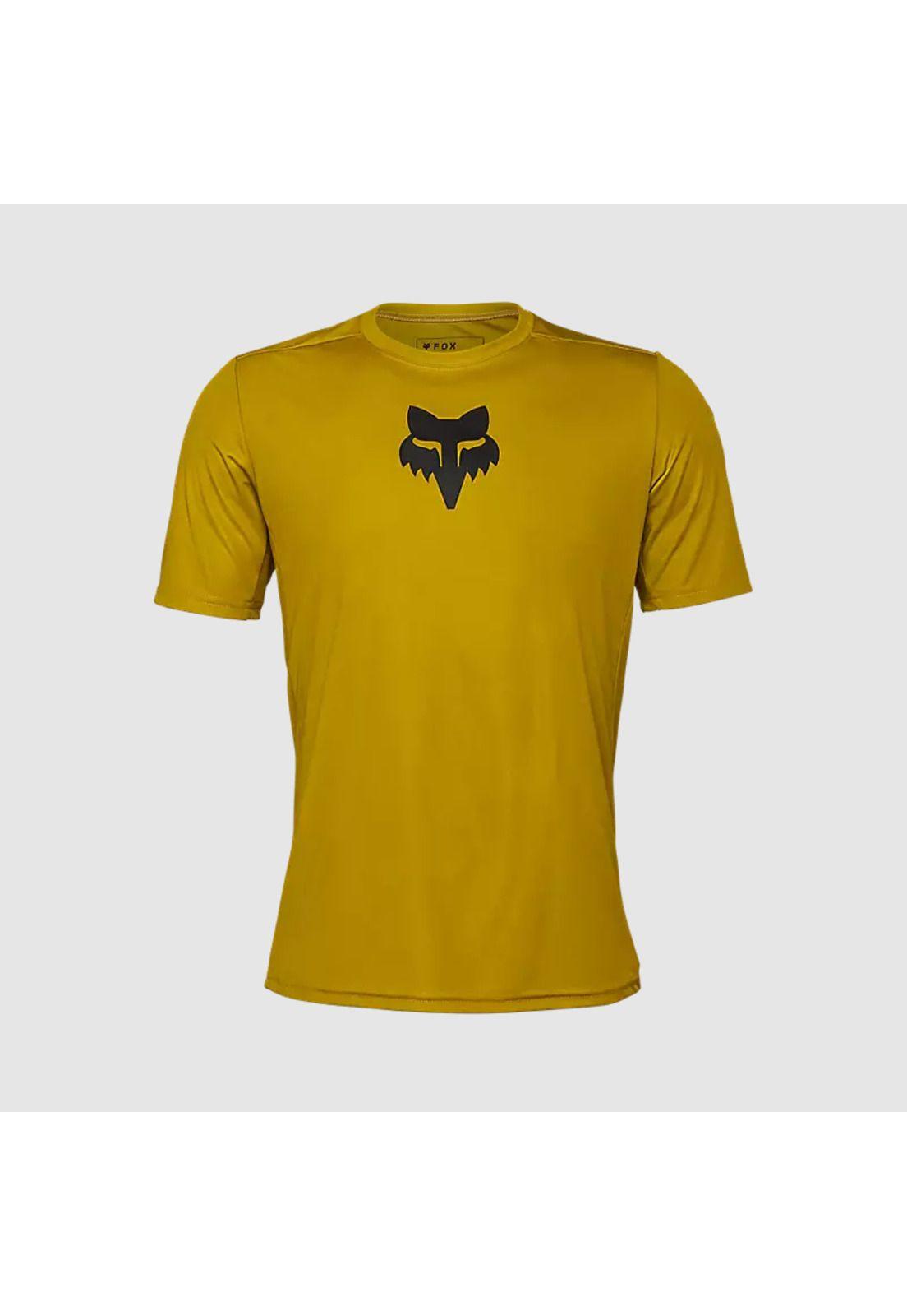 Polera Bicicleta  Ranger Lab Head Amarillo Fox-0