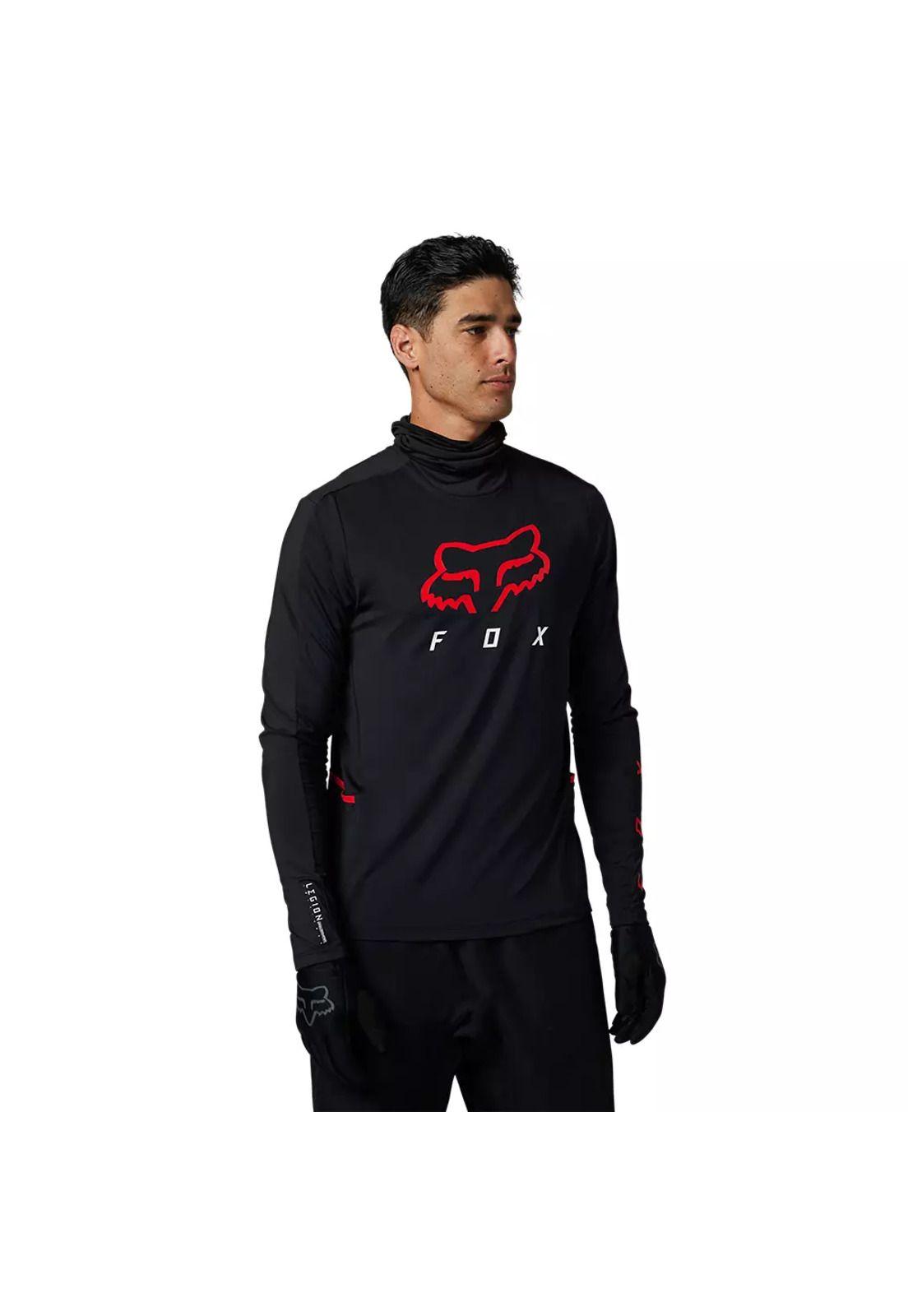 Polera Moto Ranger Drive Negro Fox-4