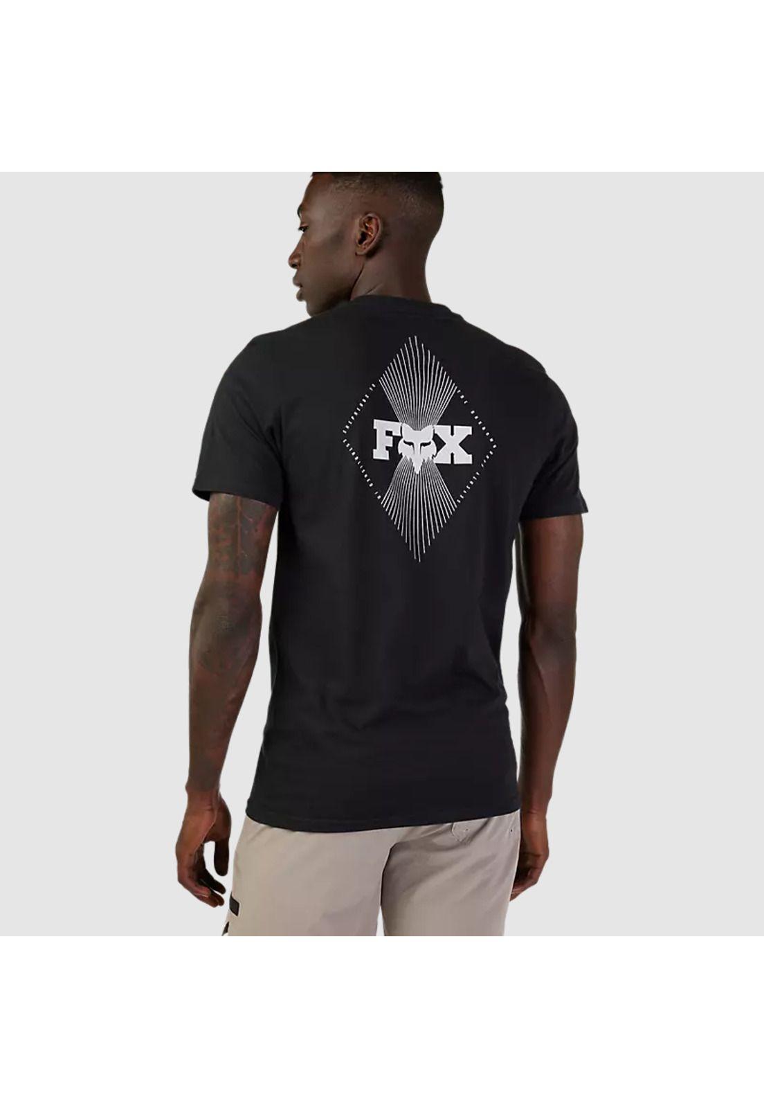 Polera Lifestyle Progression Premium Negro Fox-1