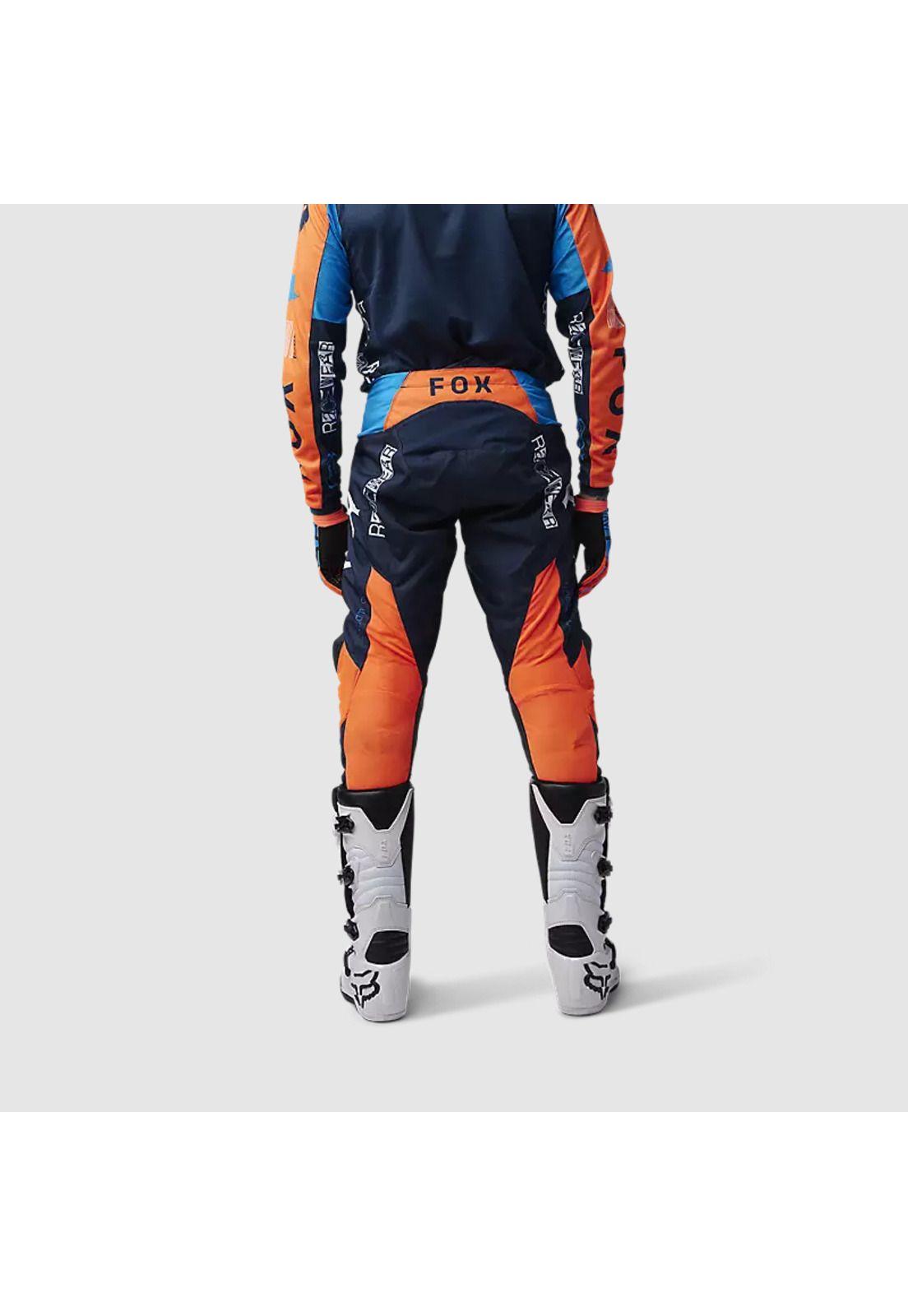 Pantalon Moto 180 Race Spec Azul Marino Fox-3