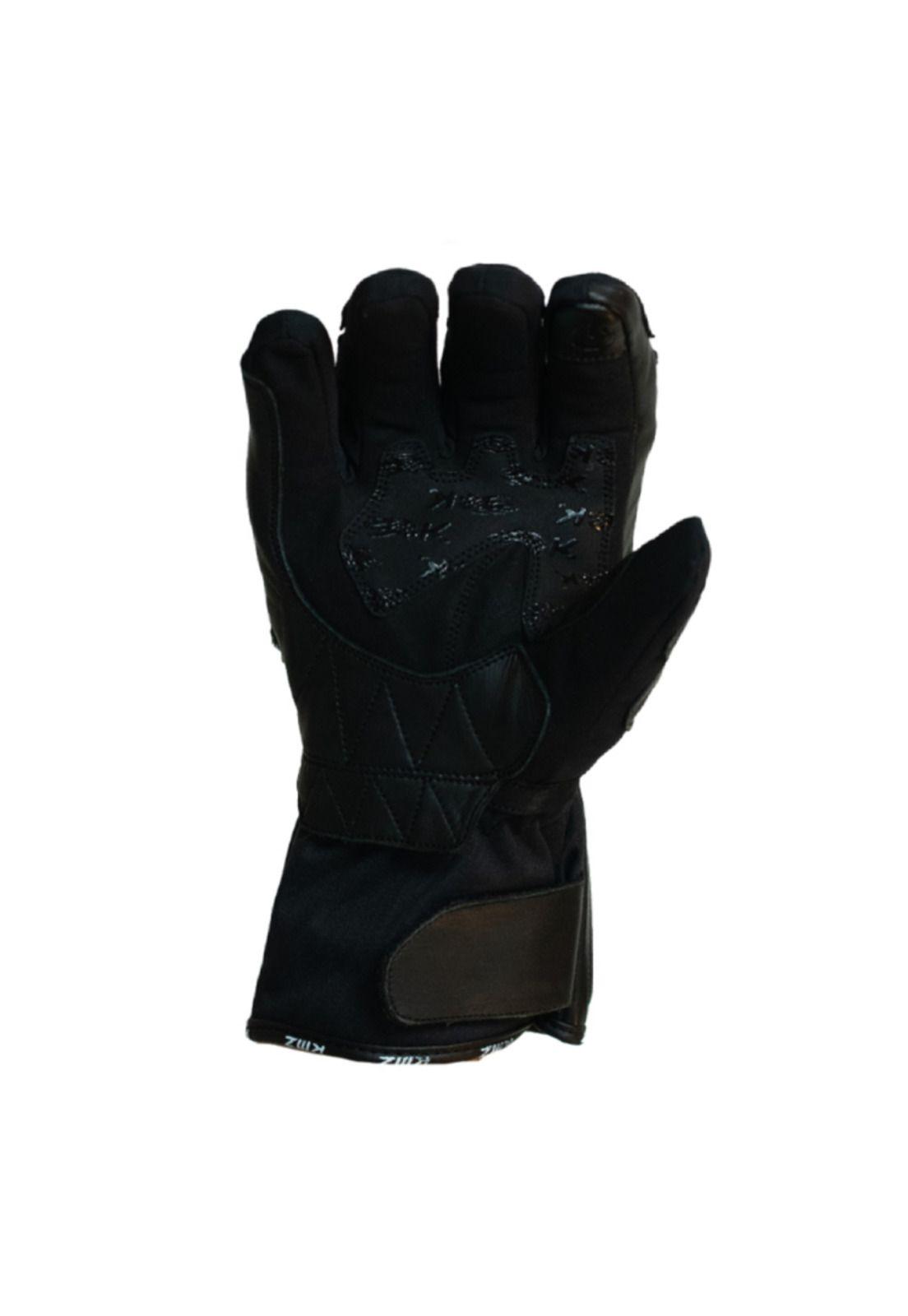 Guantes Moto Calle Prime Nomad Negro Kmz-2