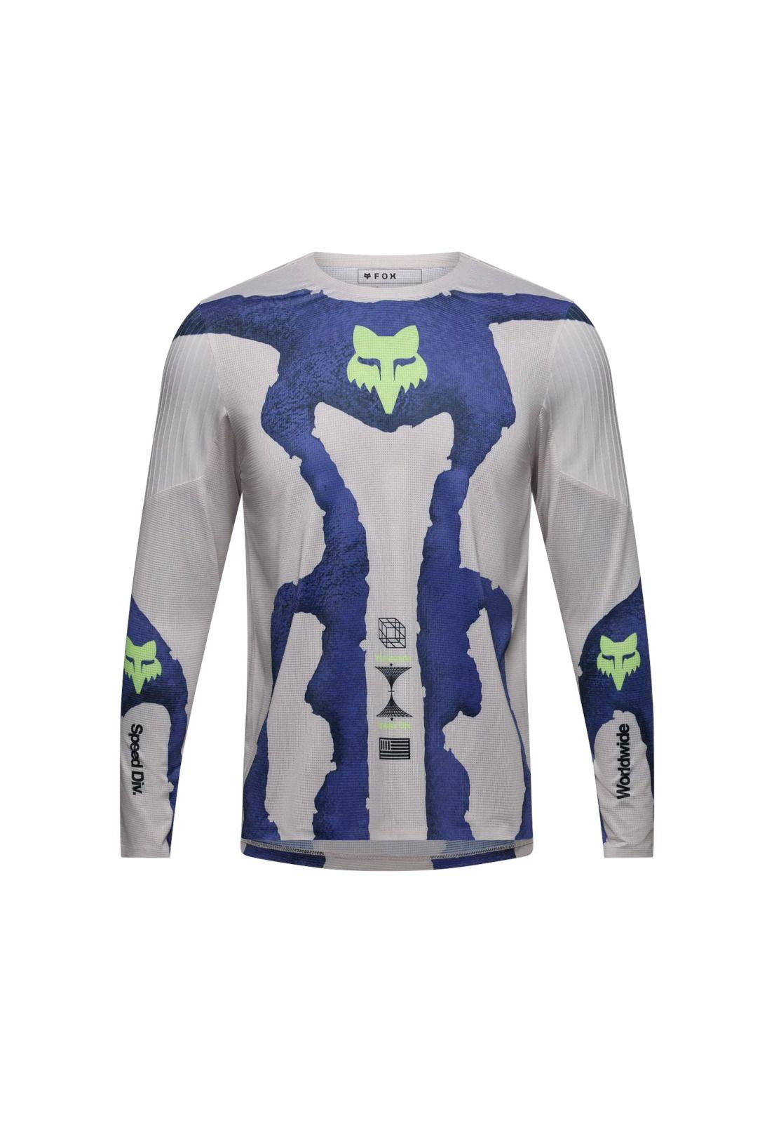 Polera Bicicleta Niño Flexair Awareness LE Cafe Claro Fox-0