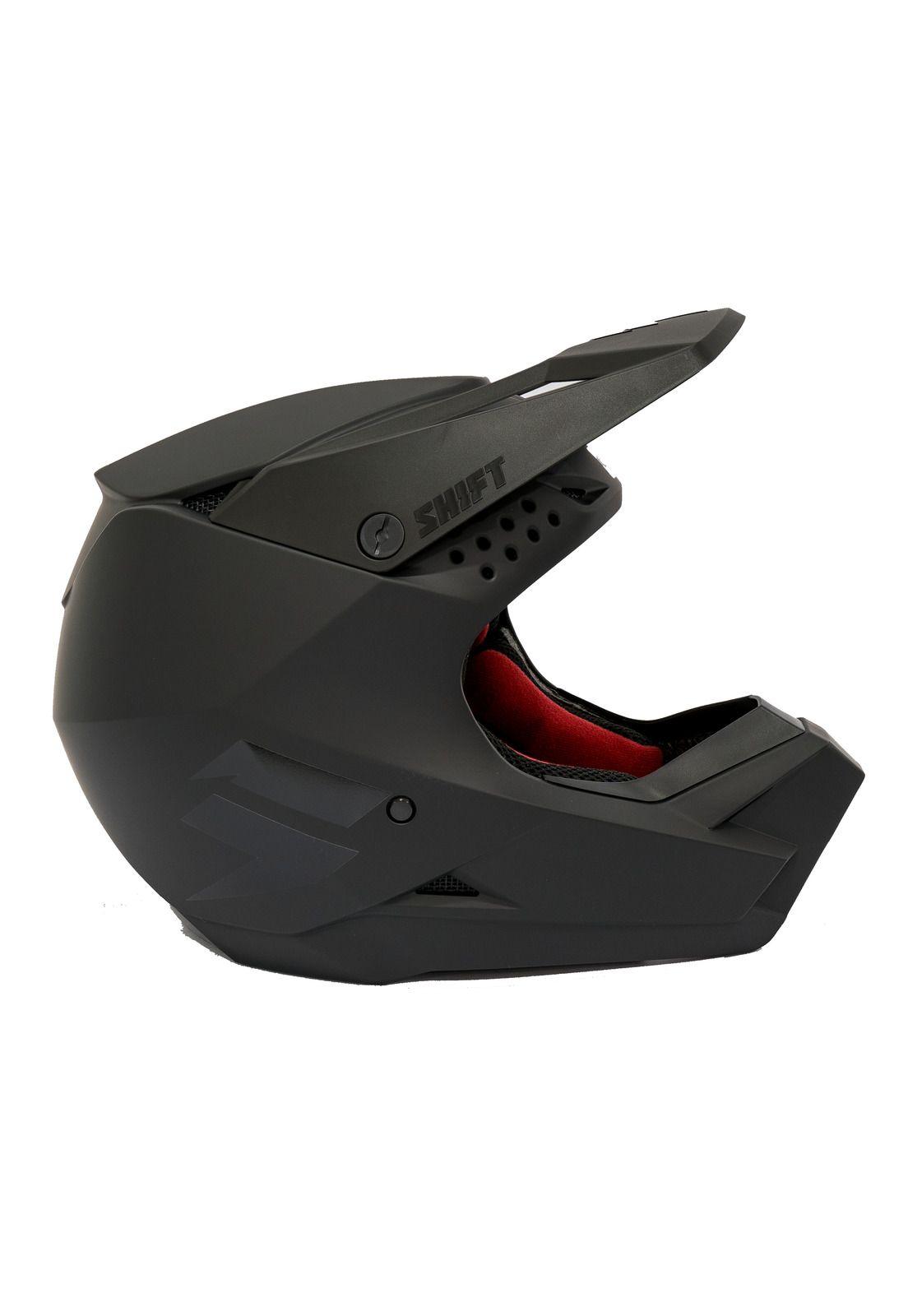 Casco Moto White Label Negro Shift-3