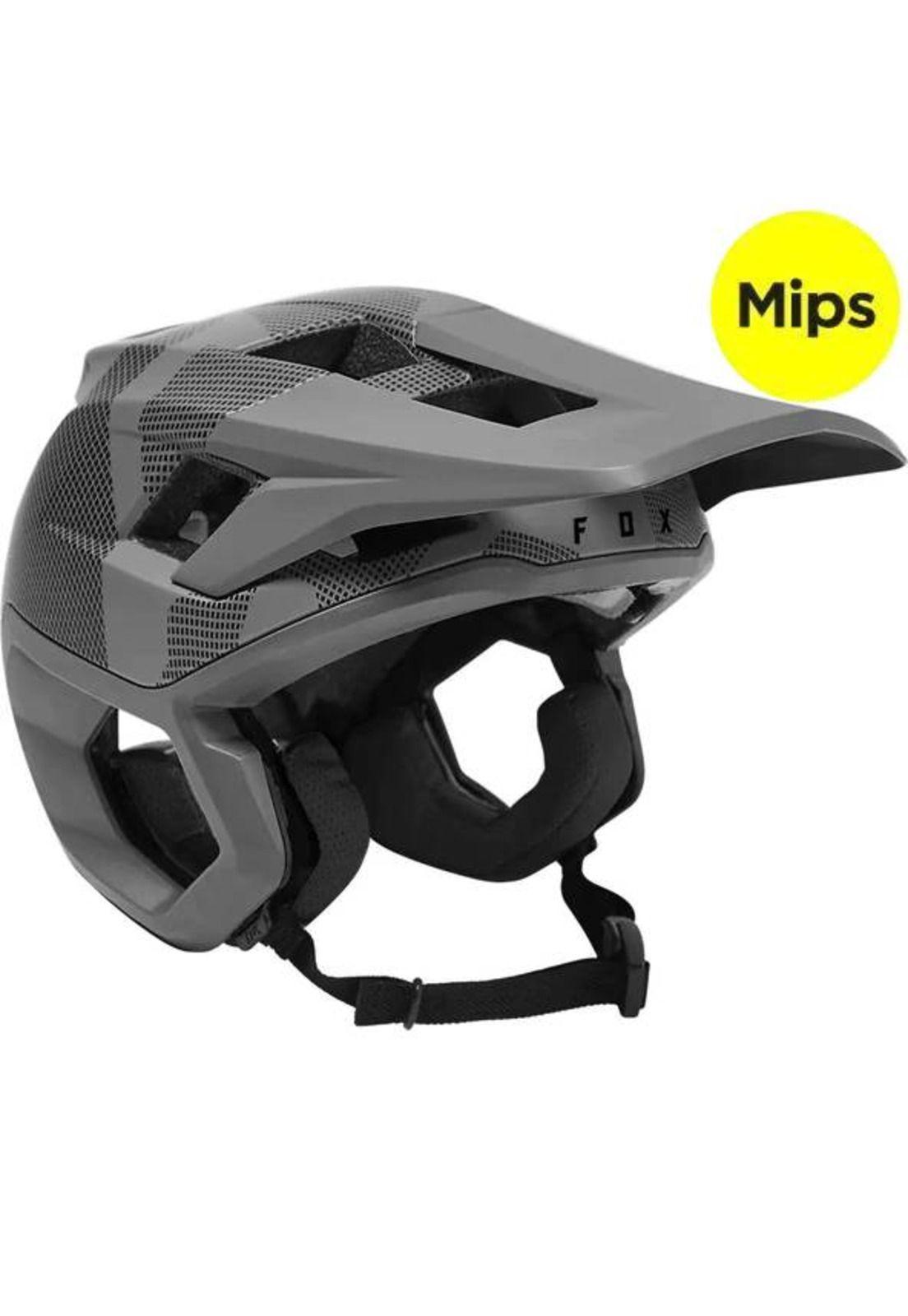 Casco Bicicleta Dropframe Pro Camo Negro Fox-0