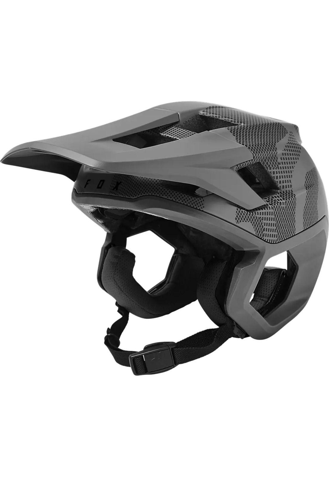 Casco Bicicleta Dropframe Pro Camo Negro Fox-1