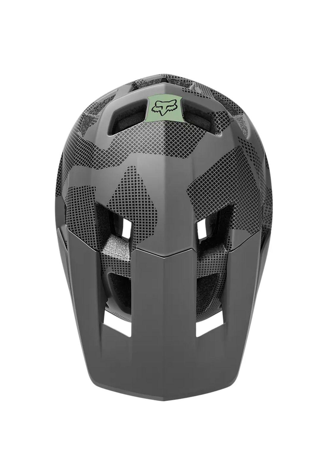 Casco Bicicleta Dropframe Pro Camo Negro Fox-2