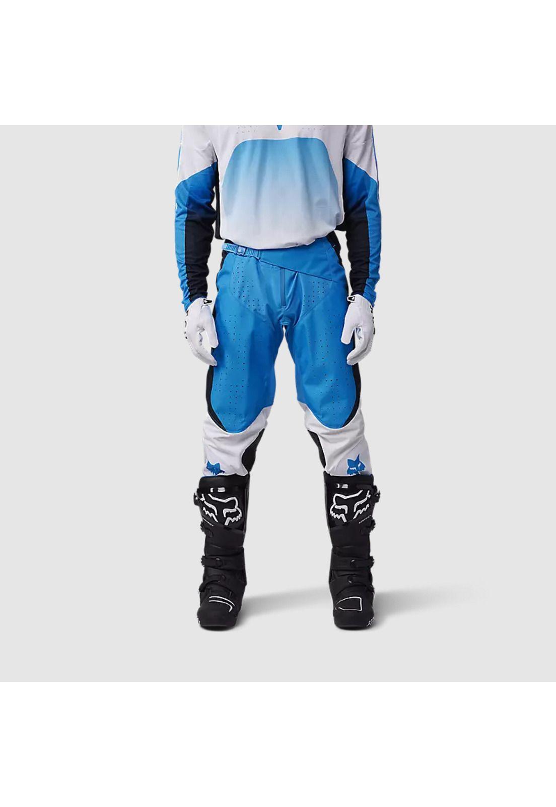 Pantalon Moto 360 Divider Azul Fox-2