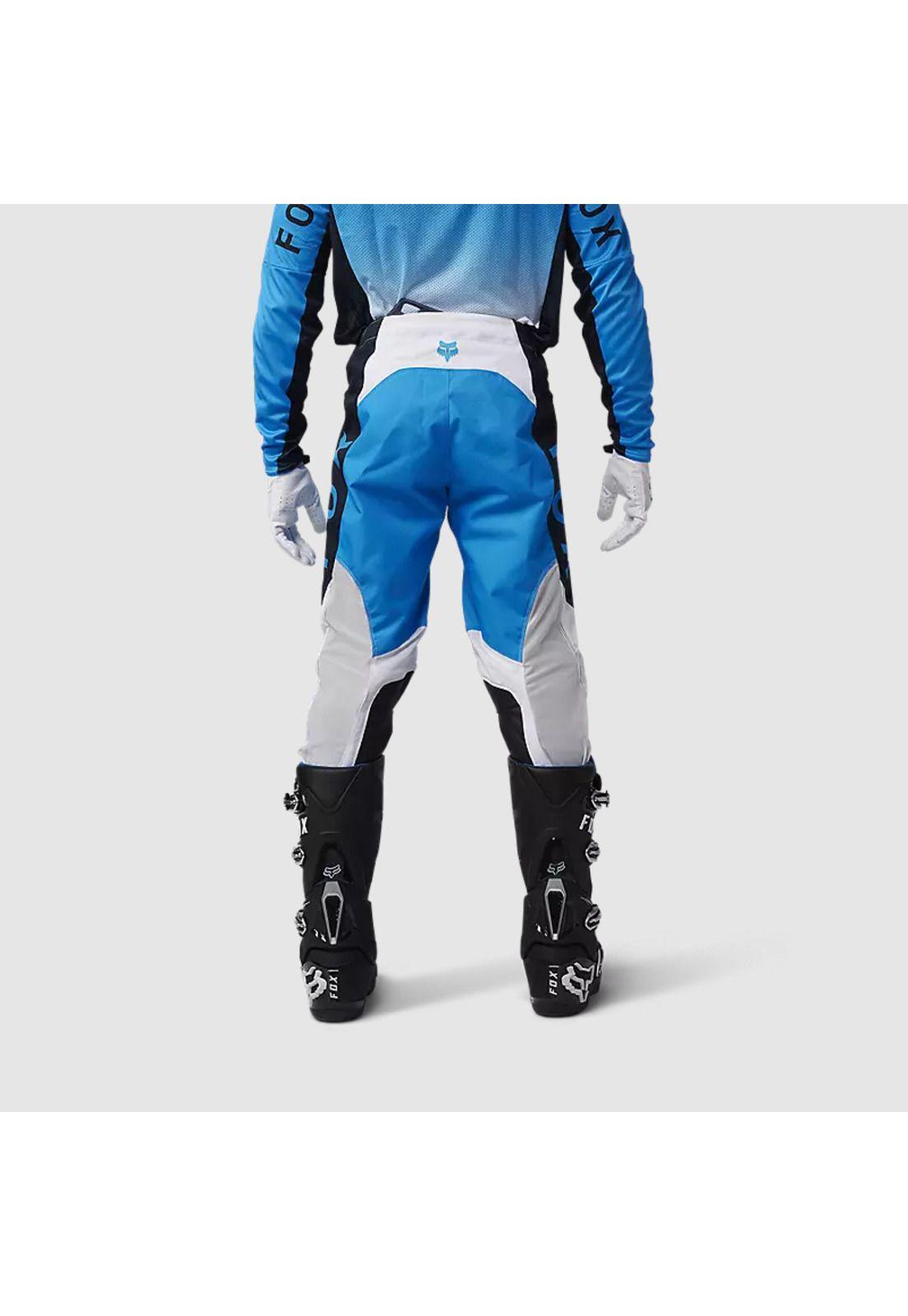 Pantalon Moto 360 Divider Azul Fox-3