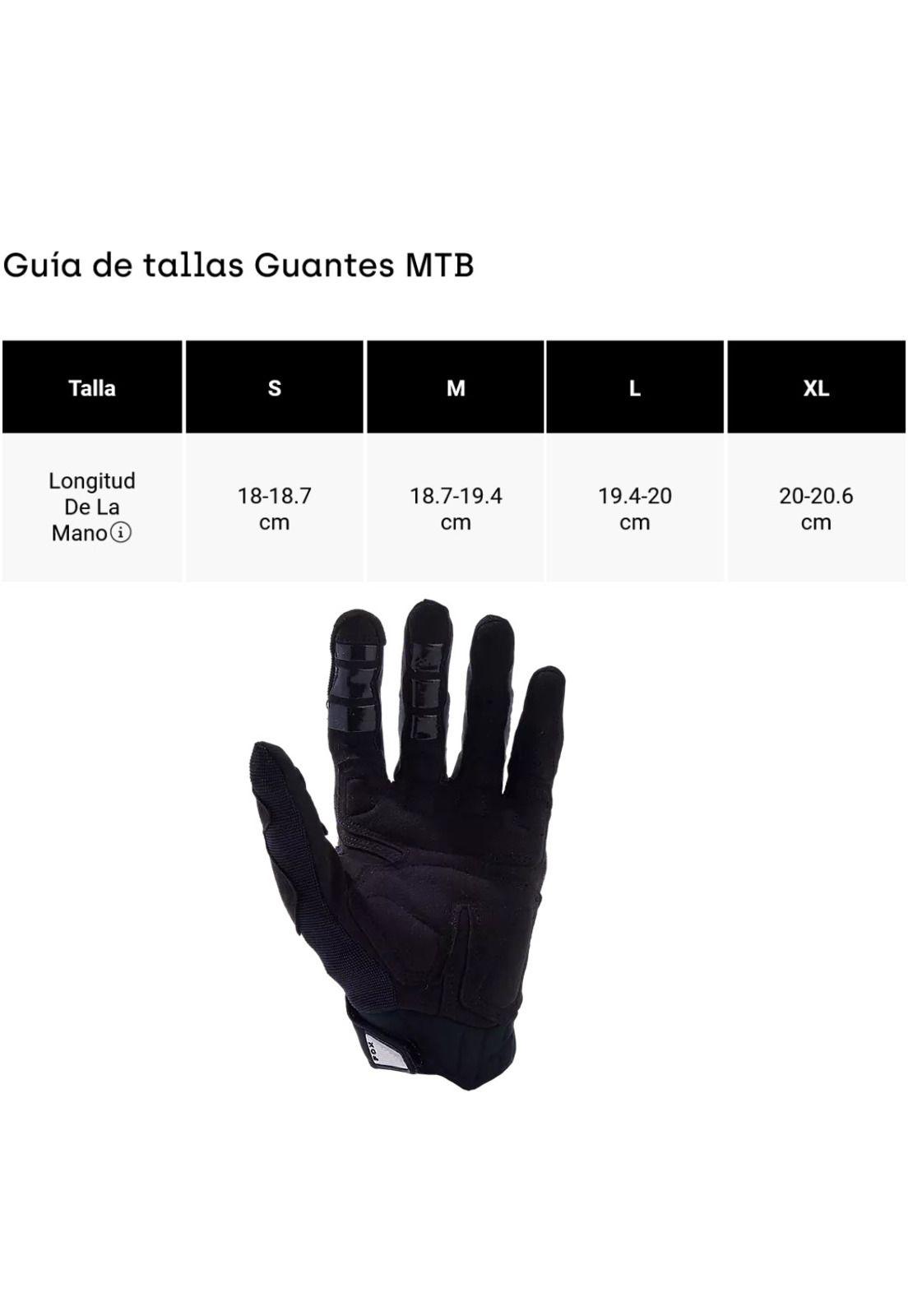 Guantes Bicicleta Ranger Gel Gris Fox-2