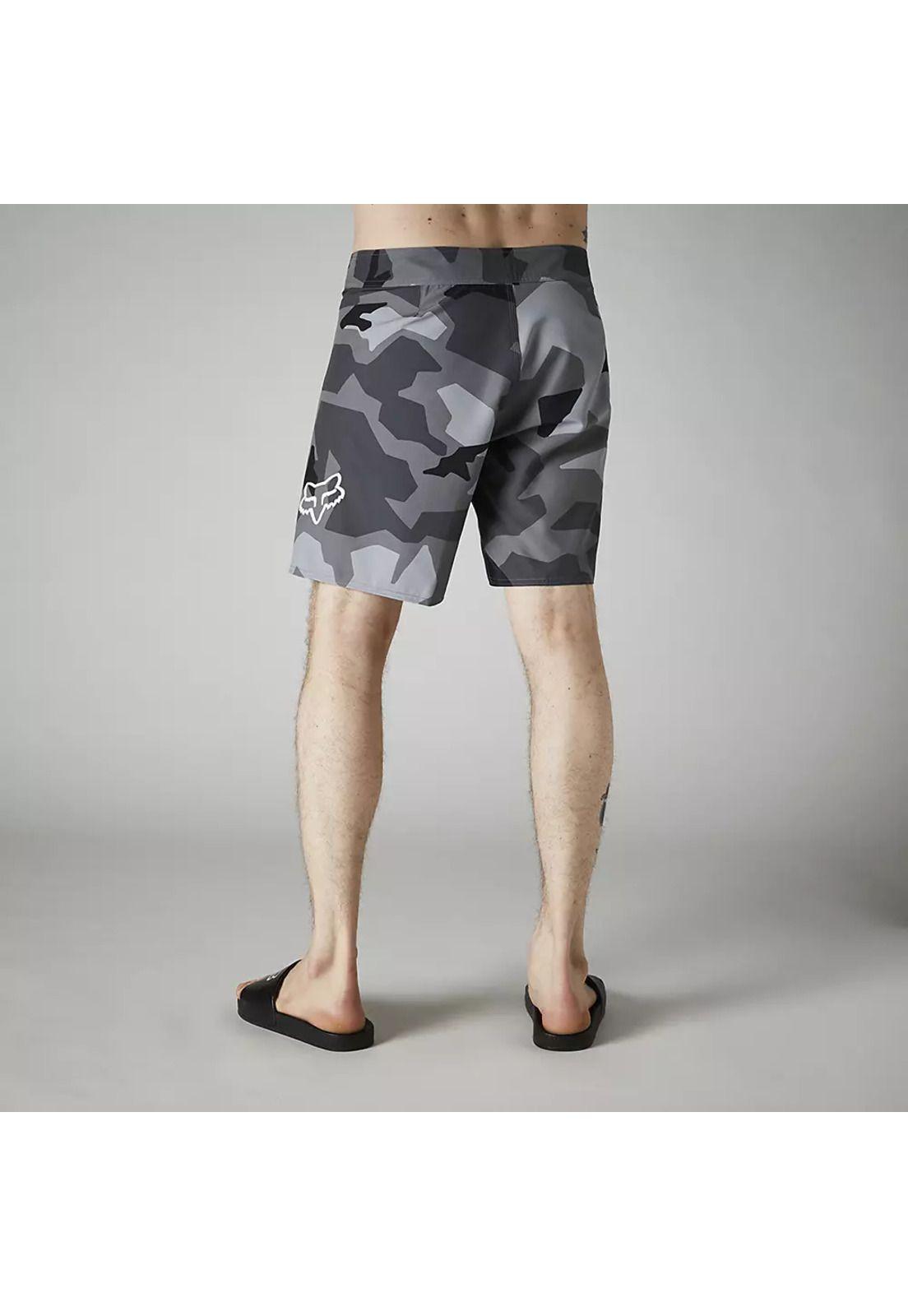 Traje de Baño Lifestyle Overhead 18" Camo Negro Fox-3