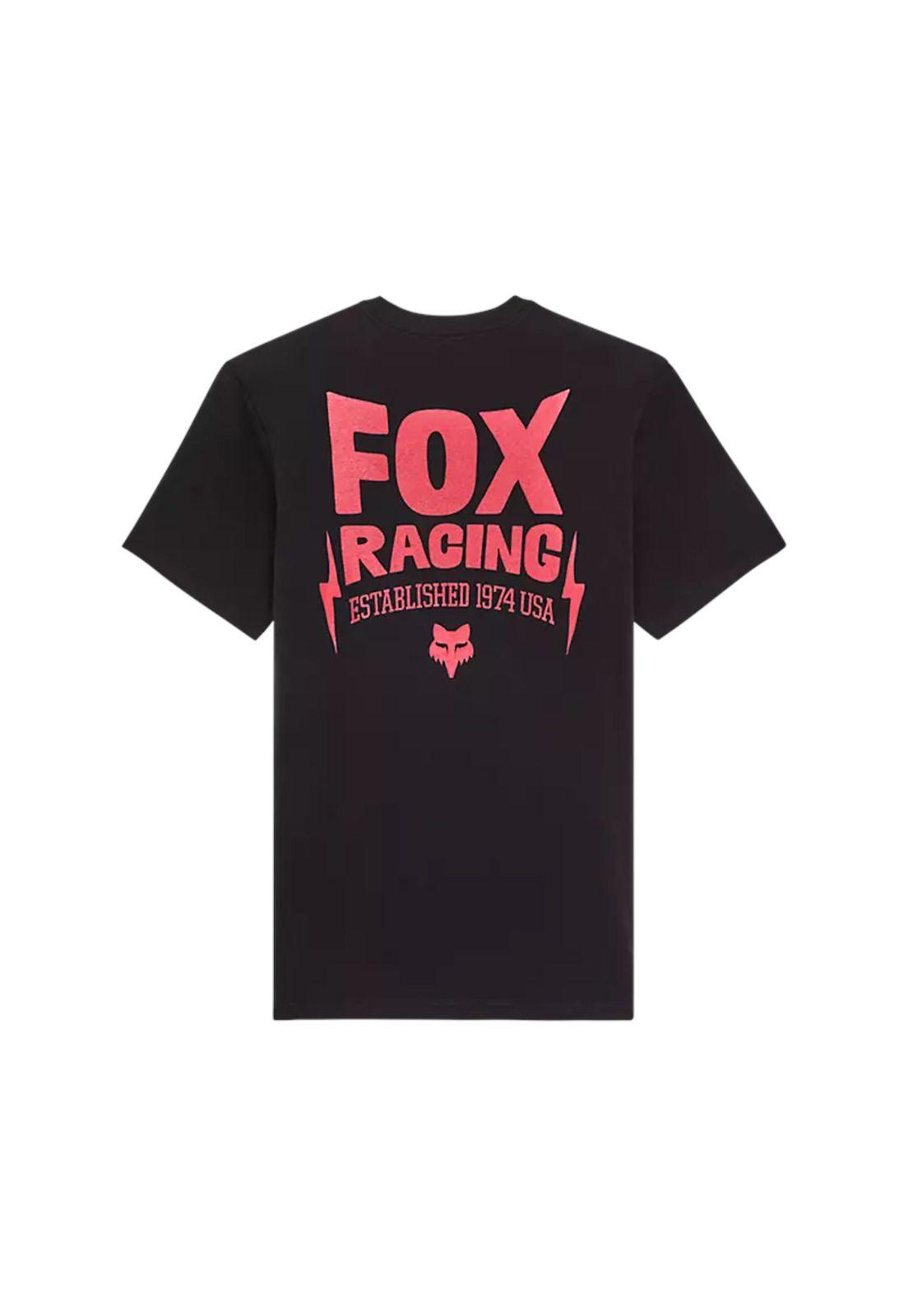 Polera Lifestyle Bolt Premium Negro Fox-1