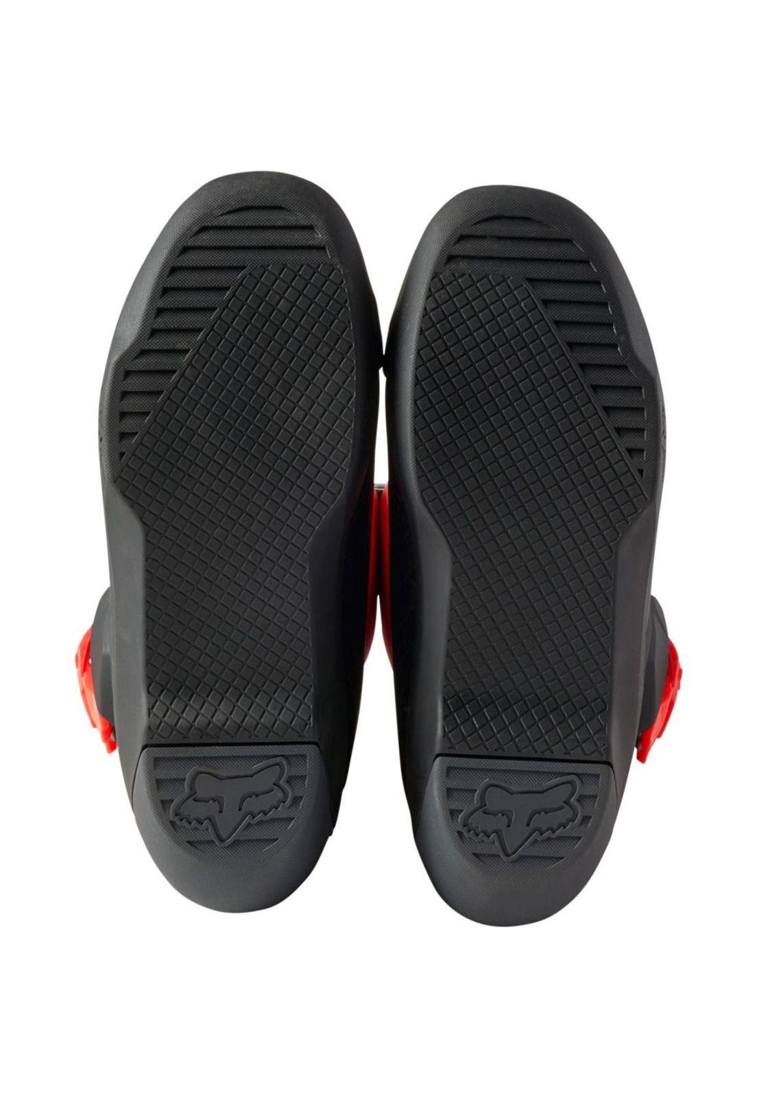 Botas Moto Comp Naranjo Fox-4