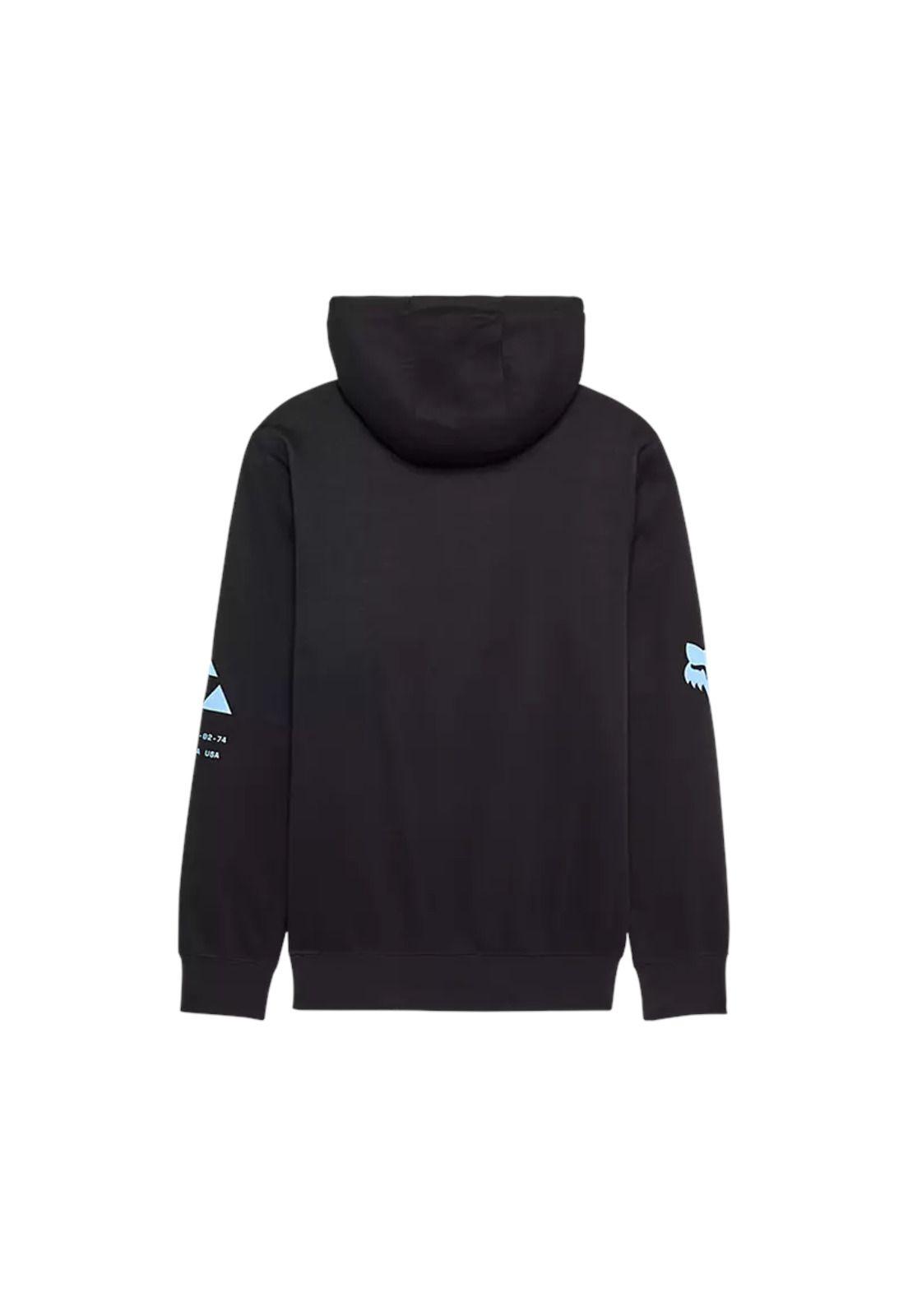 Poleron Lifestyle Glyph Negro Fox-1