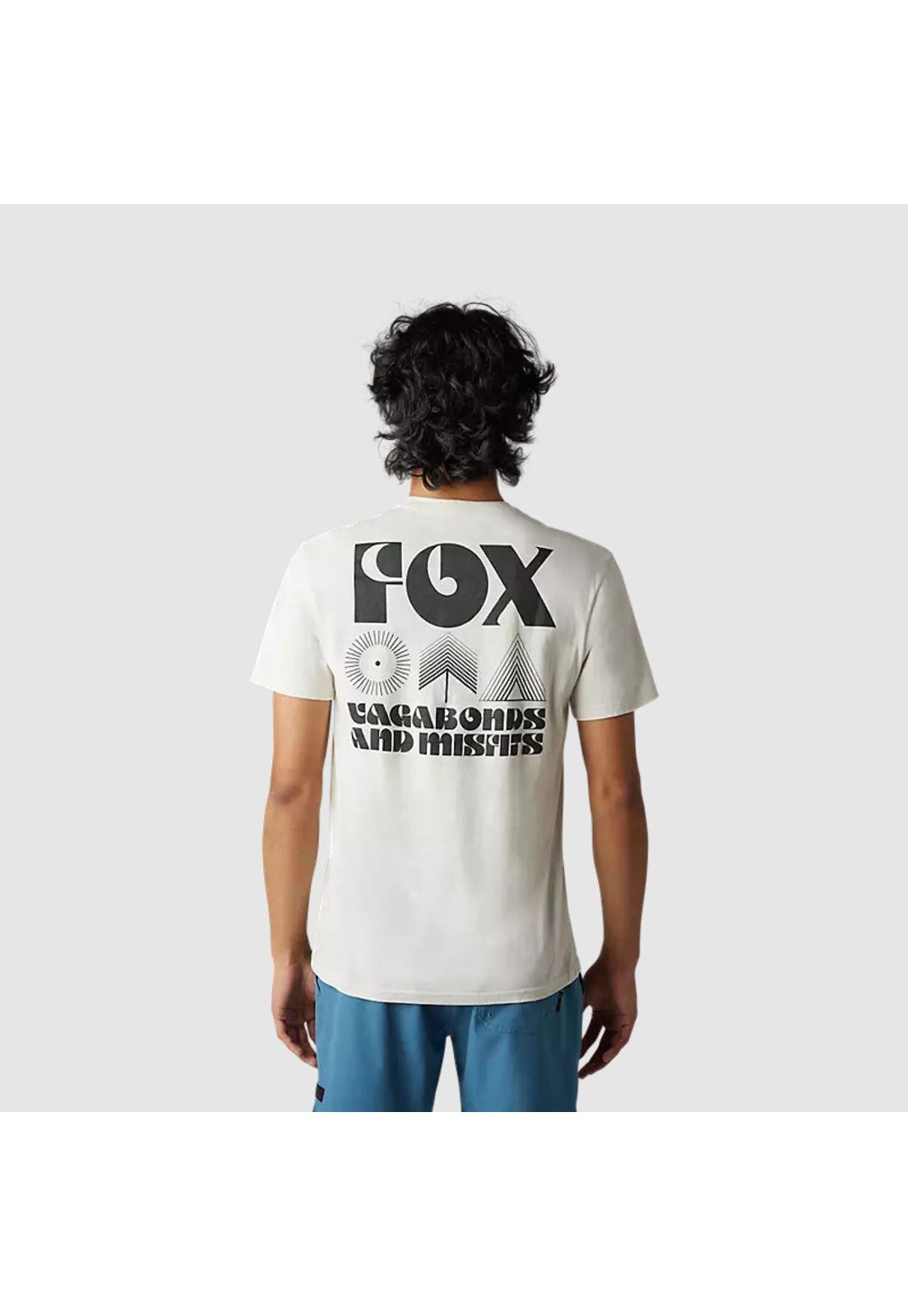 Polera Lifestyle Rockwilder Blanco Fox-1
