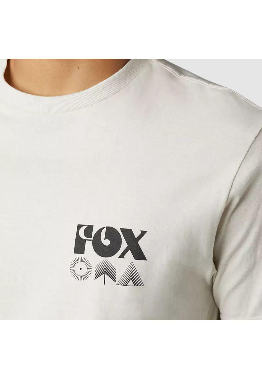 Polera Lifestyle Rockwilder Blanco Fox-3
