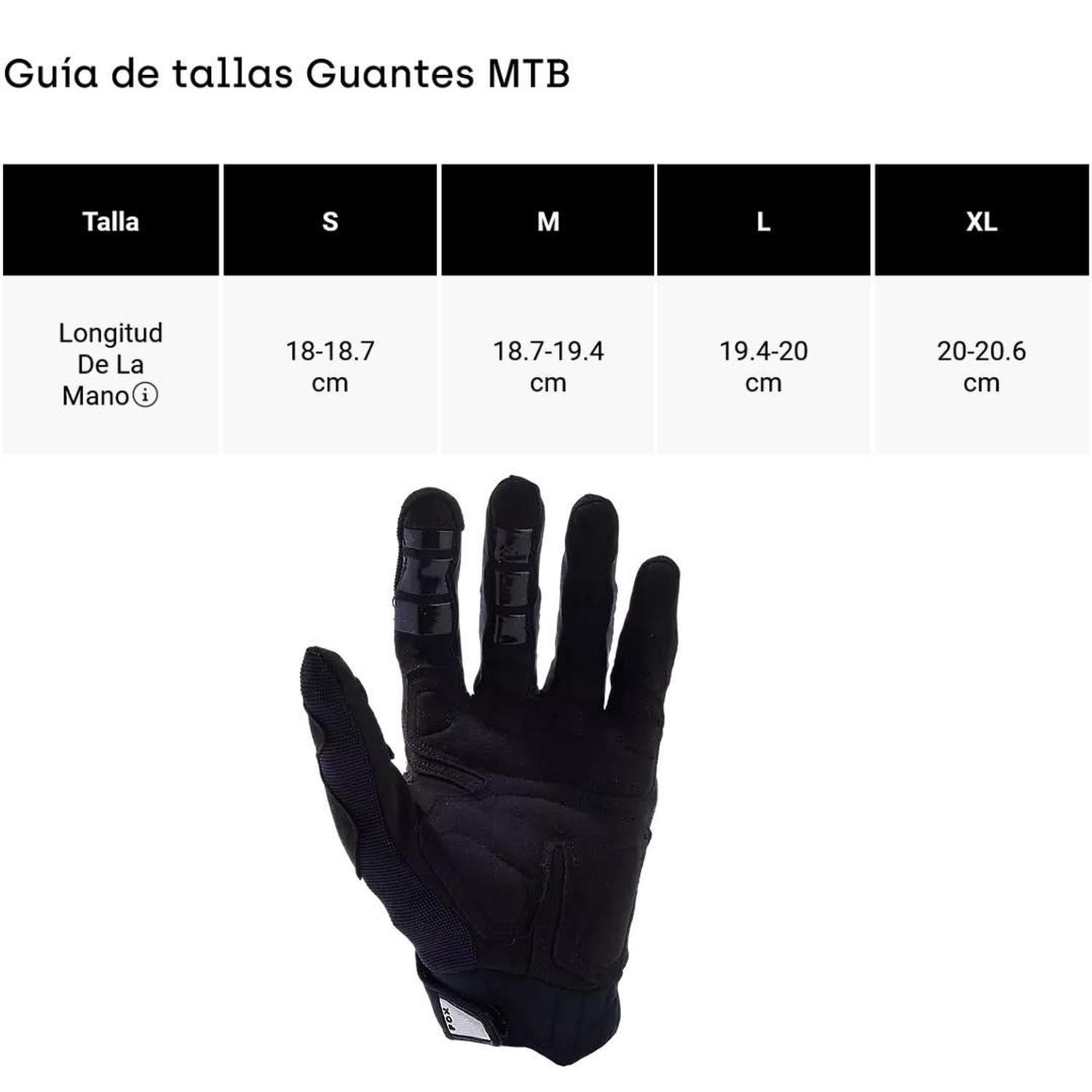 Guantes Bicicleta Ranger Swarmer Azul Marino Fox-2