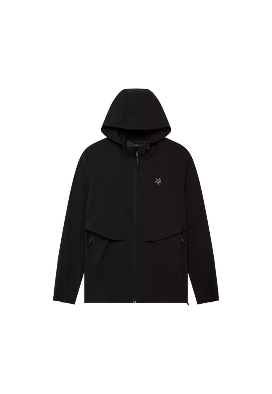 Chaqueta Cortavientos Lifestyle Survivalist Negro Fox-0