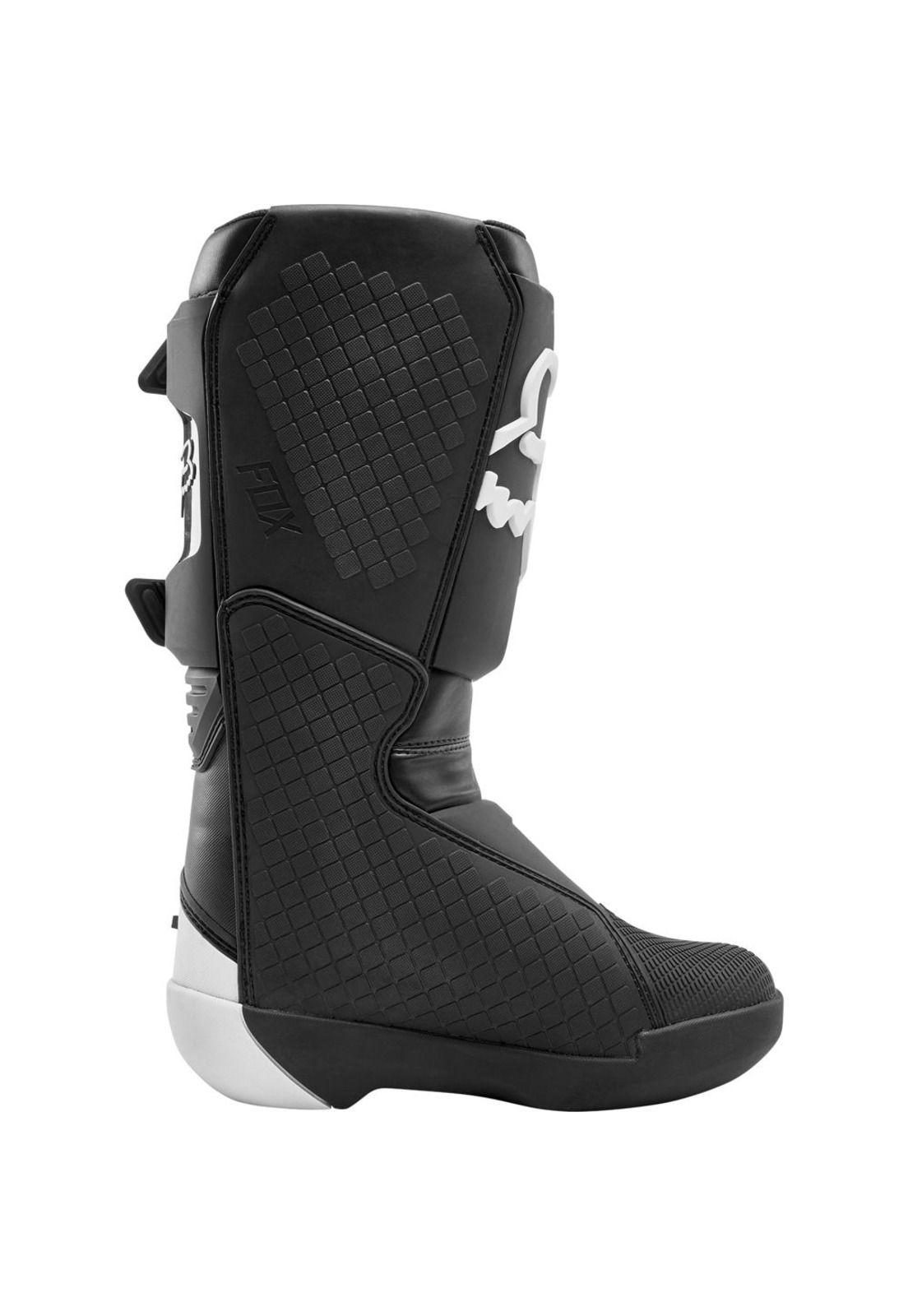 Botas Moto Mujer Comp Negro Fox-2