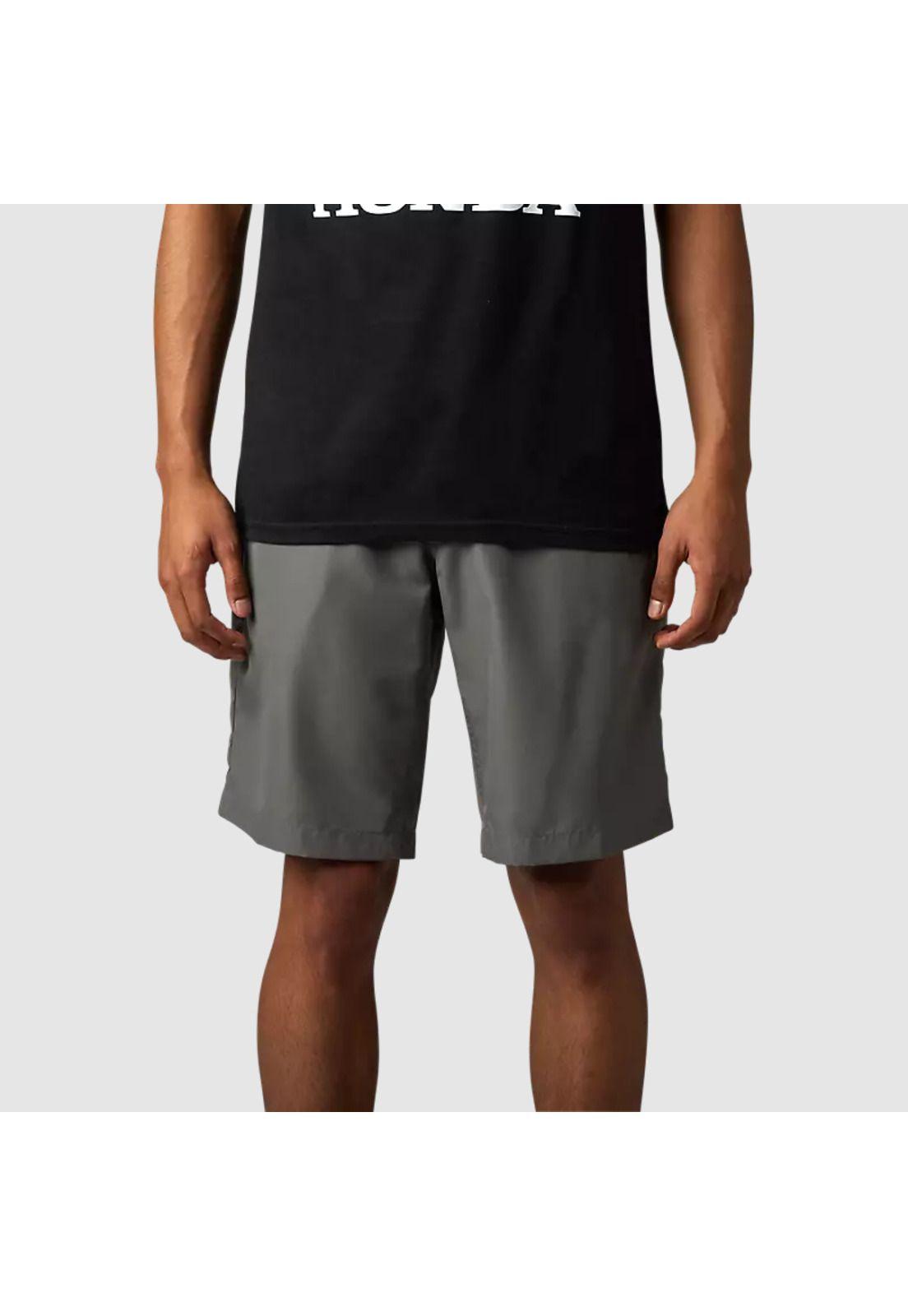 Short Lifestyle Essex Hybrid Tech 21 Gris Fox-0