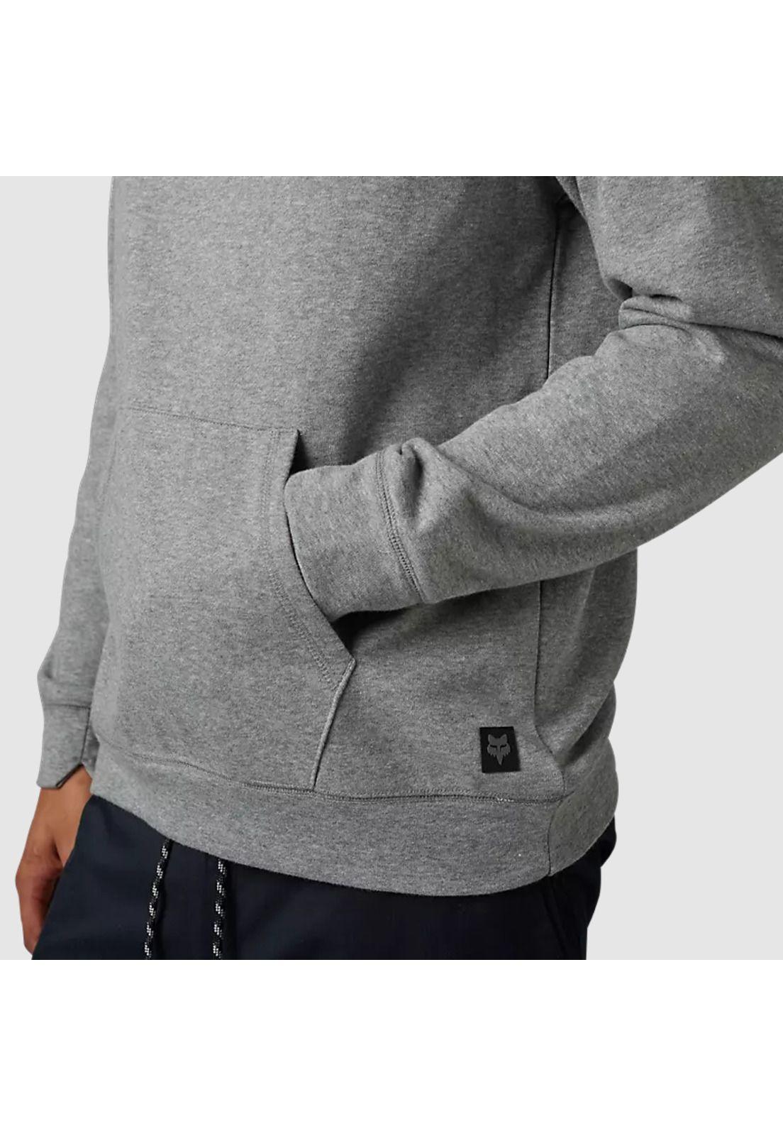 Poleron Lifestyle Level Up Gris Fox-3