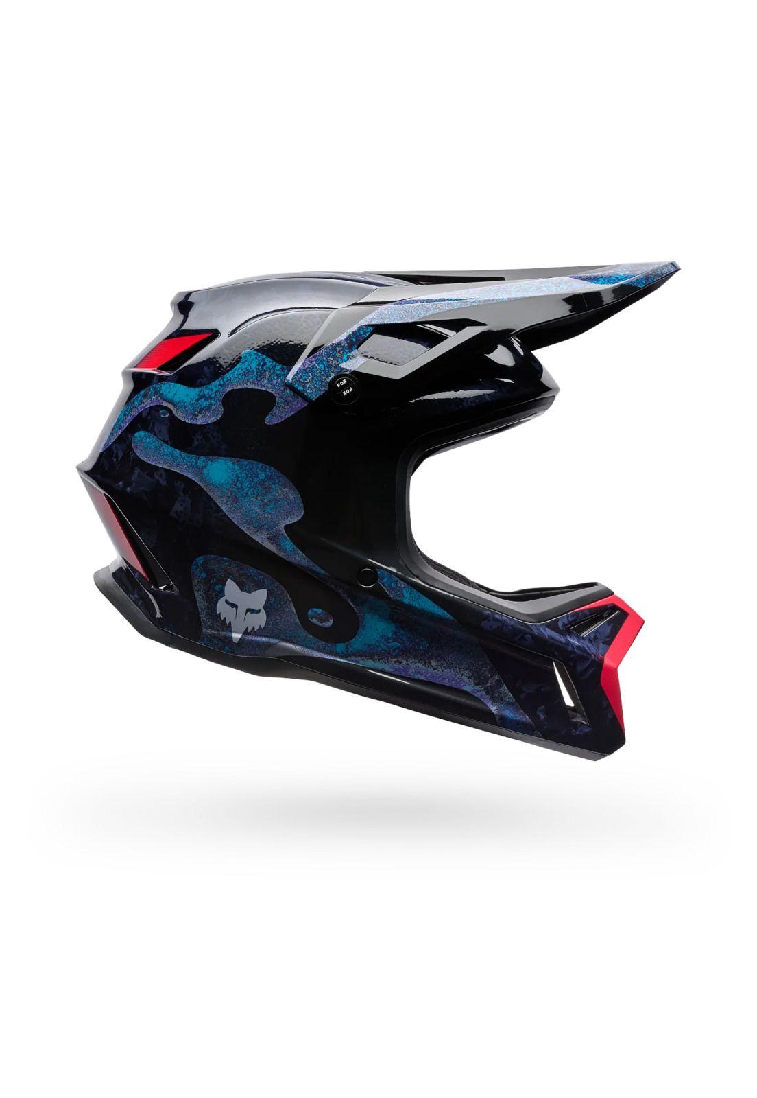 Casco Bicicleta Rampage RS Vision LE Negro Fox-0