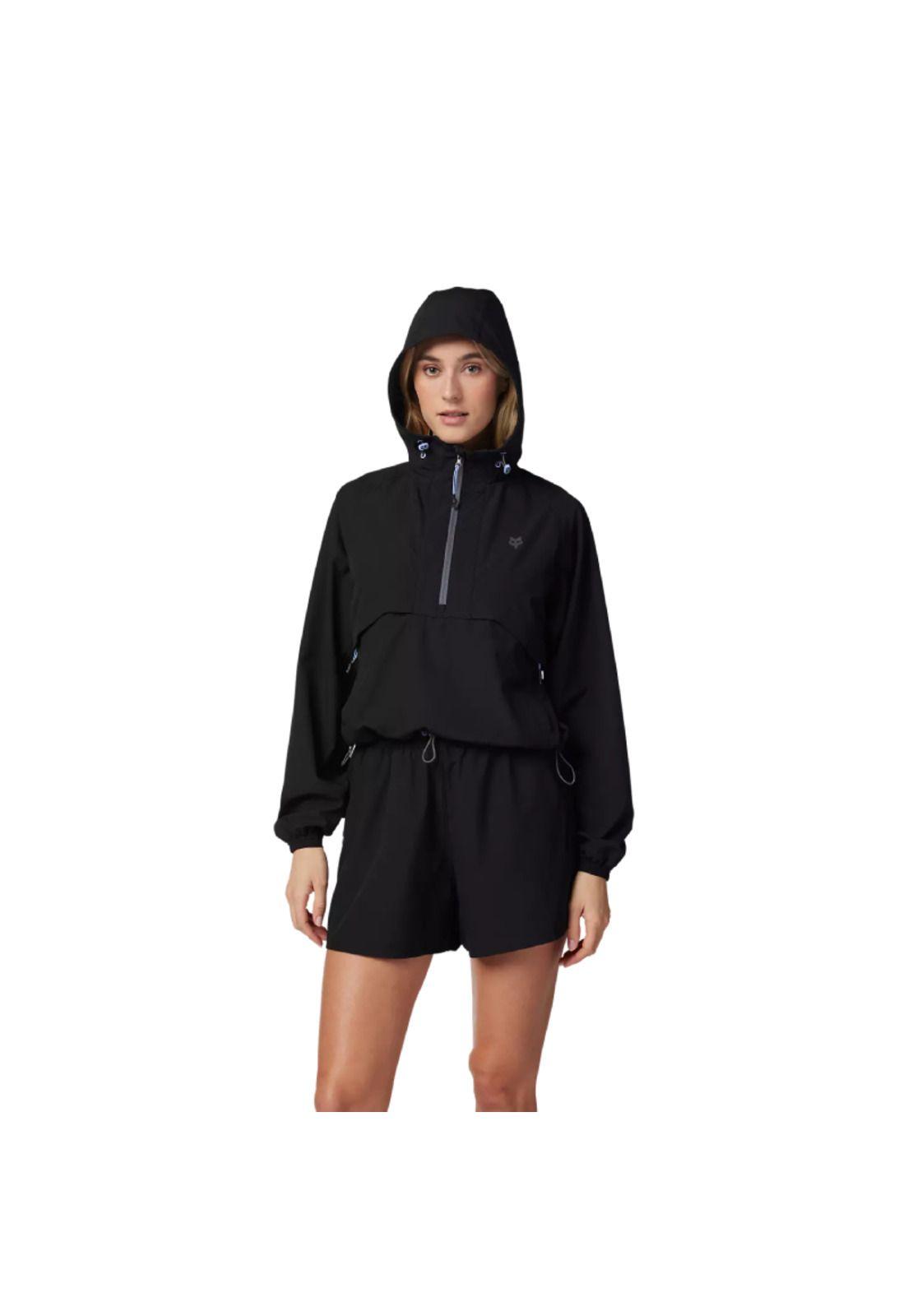 Chaqueta Lifestyle Cortavientos Mujer Survivalist Negro Fox-8