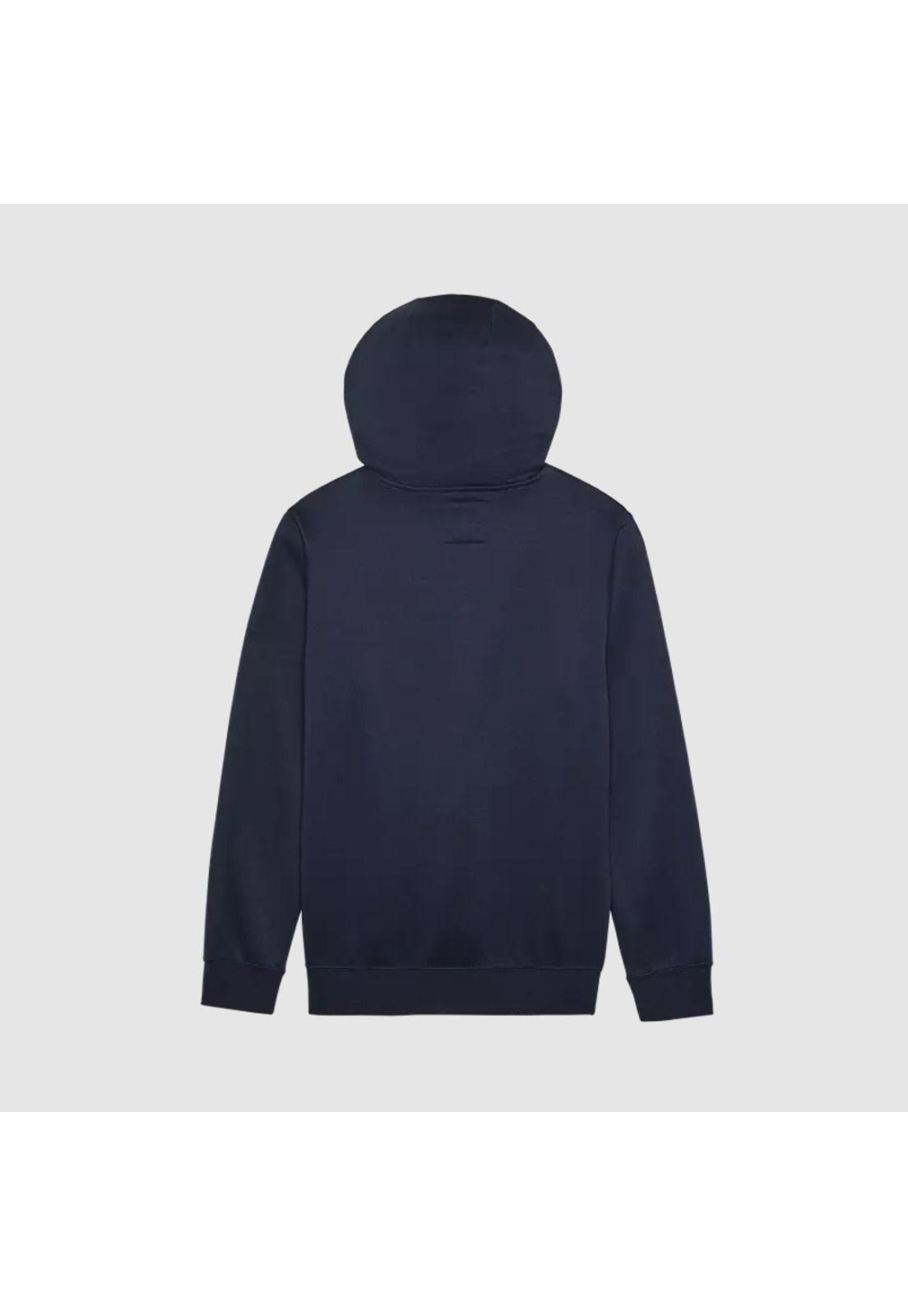Poleron Lifestyle Canguro Non Stop Azul Marino Fox-1