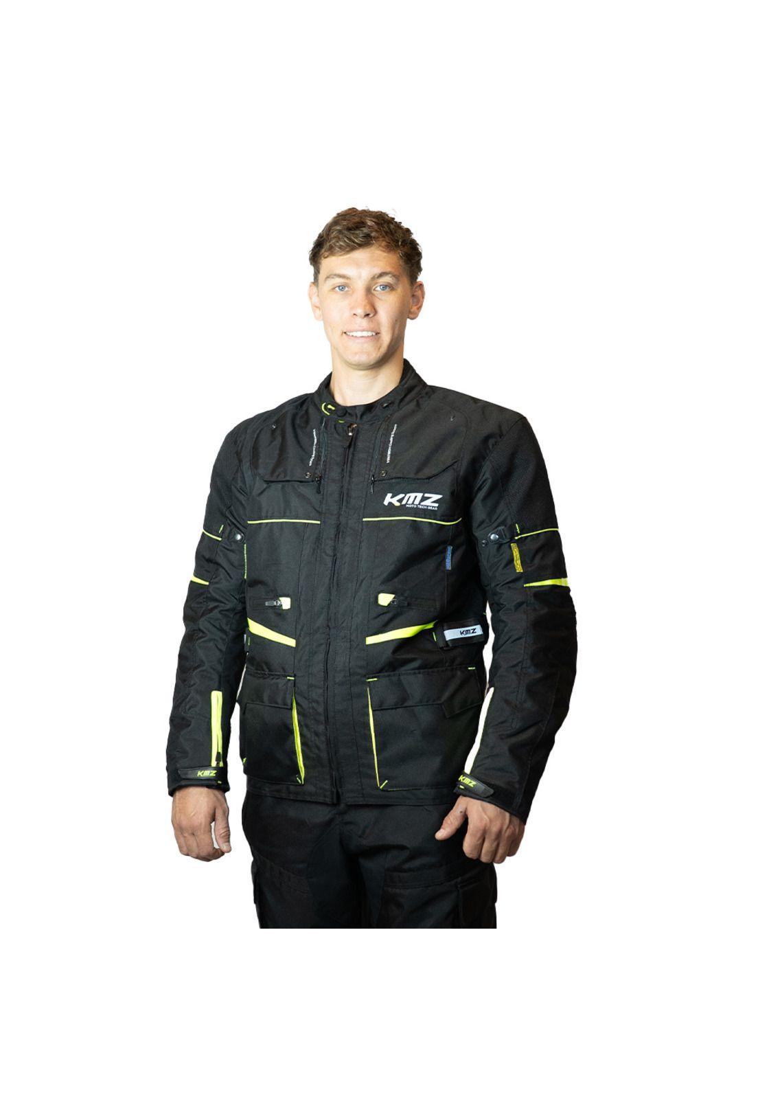 Chaqueta Moto Calle Core Nomad Negro Kmz-0