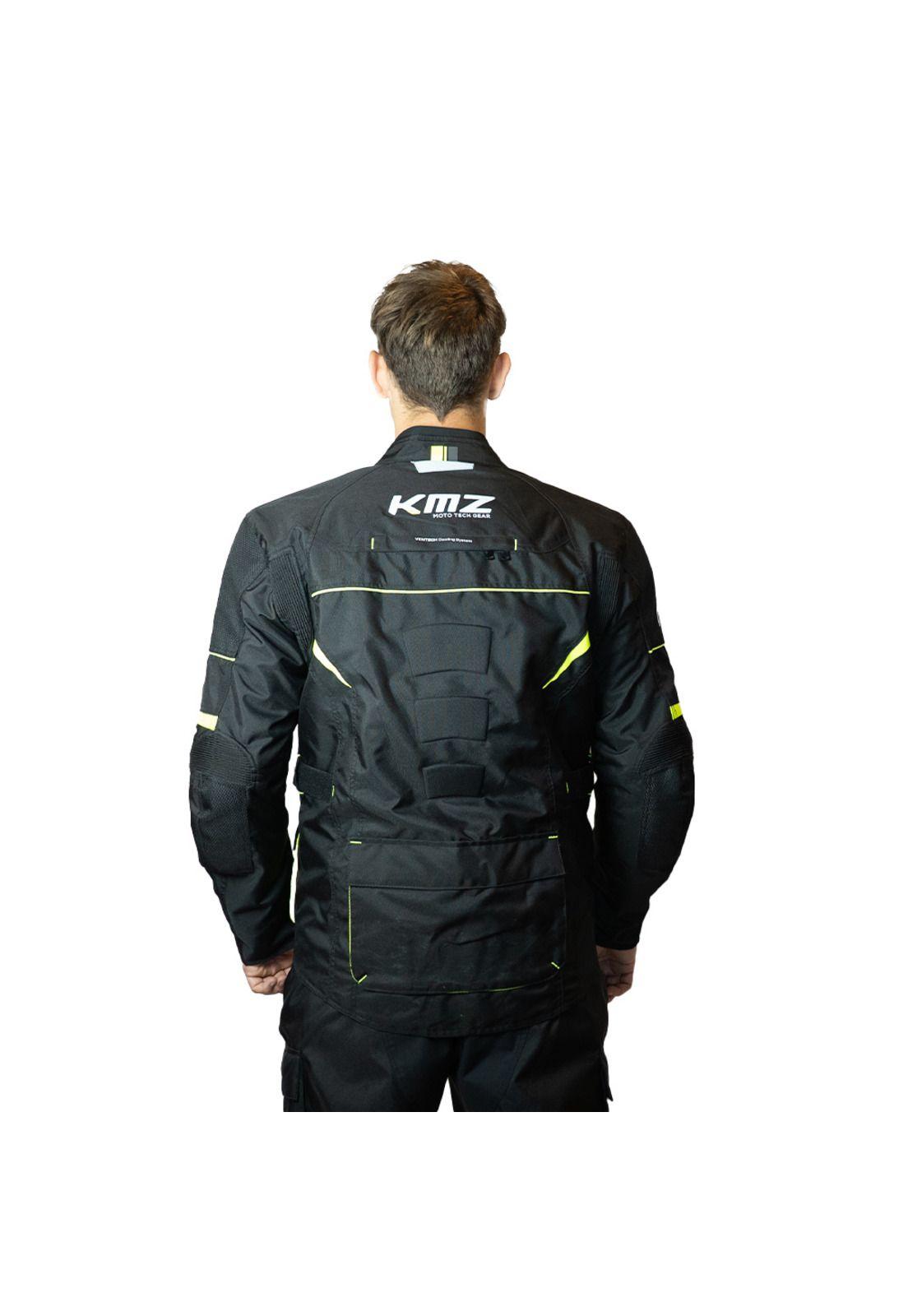 Chaqueta Moto Calle Core Nomad Negro Kmz-1
