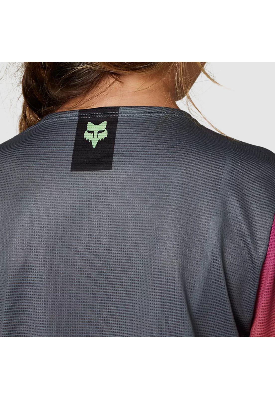 Polera Bicicleta Niño Flexair Gris Fox-4