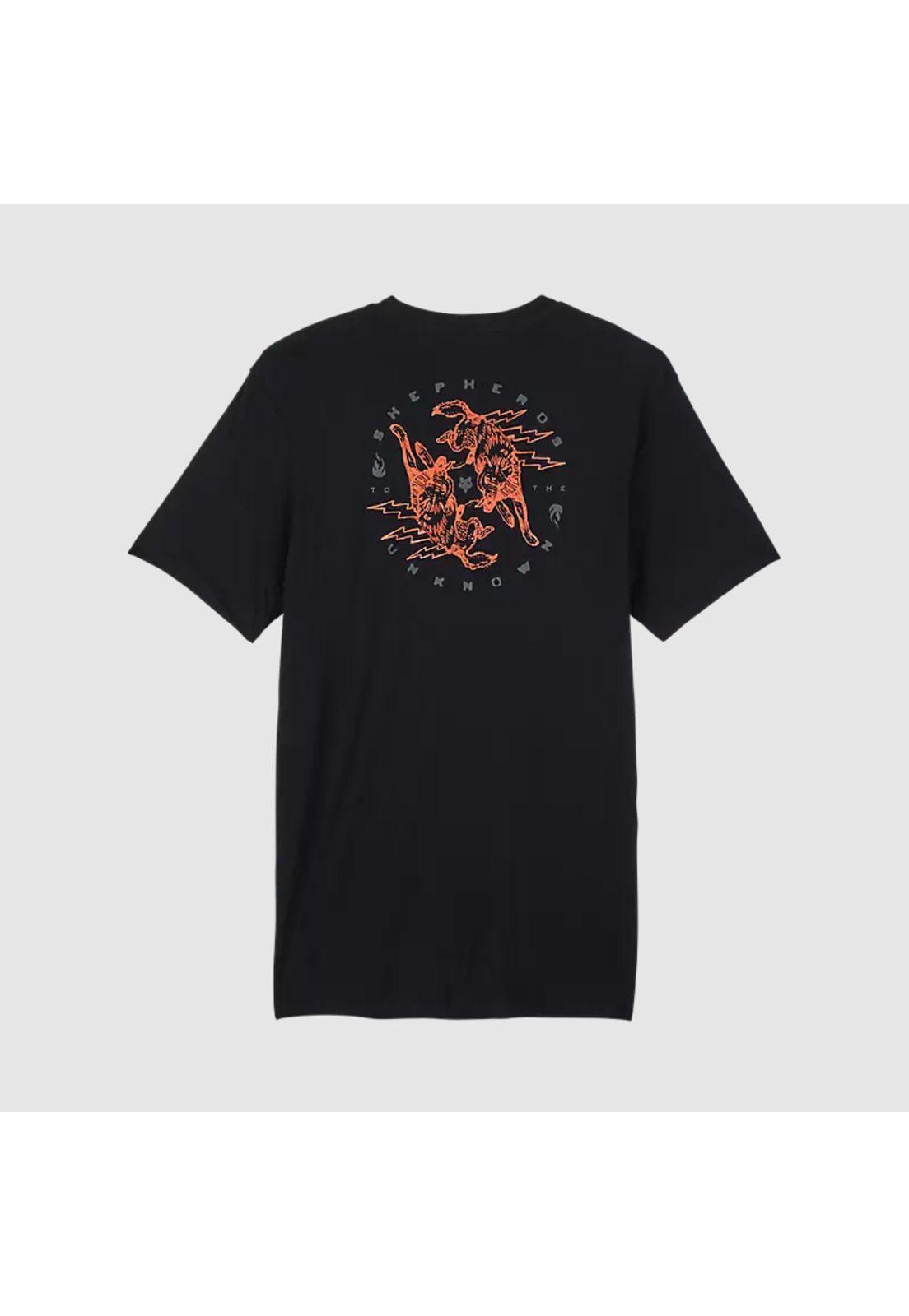 Polera Lifestyle Plague Premium Negro Fox-2