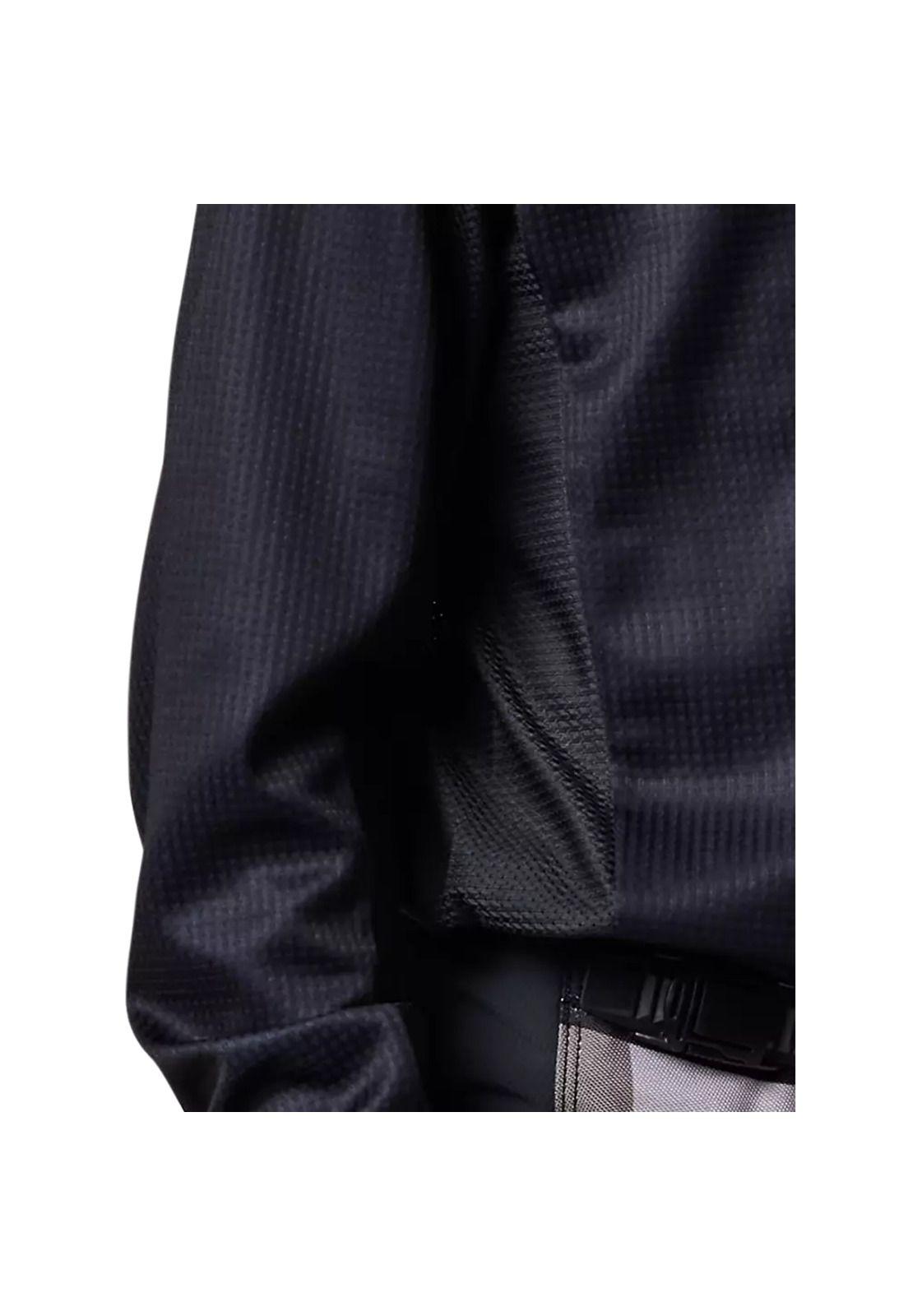 Polera Moto Niño 180 Blackout Negro Fox-5