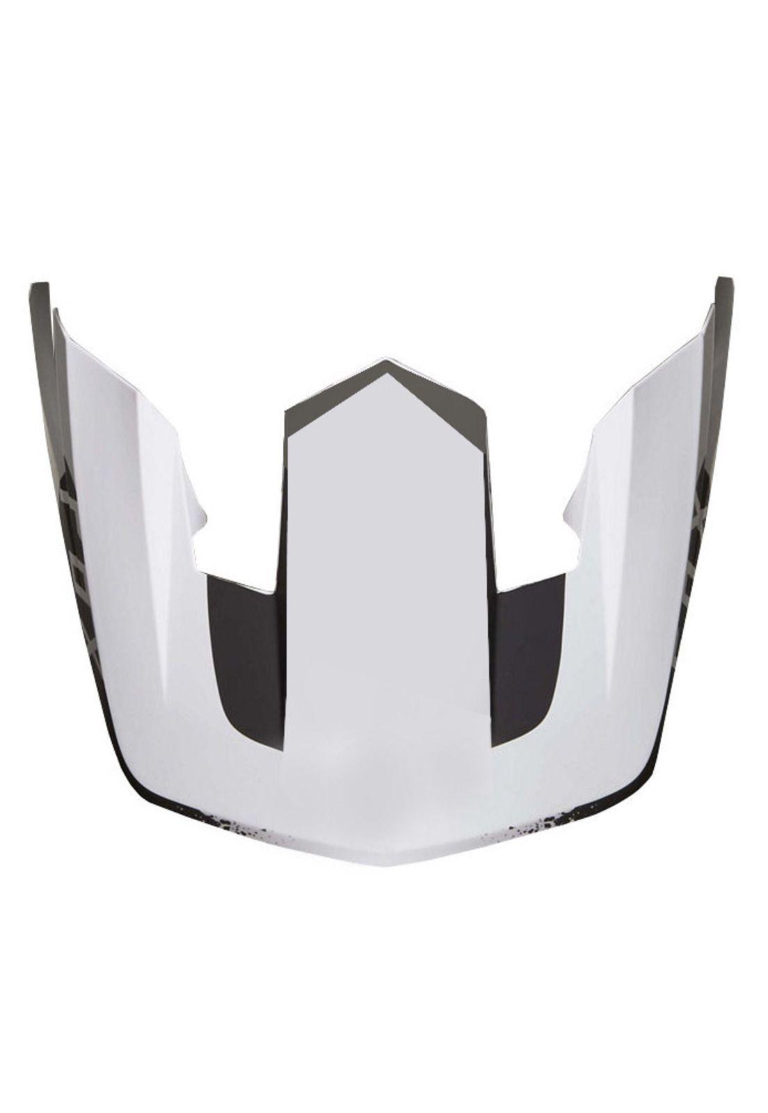 Visera Bicicleta Proframe Mink Blanco Negro Fox-0