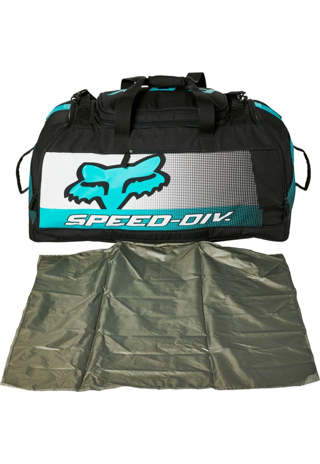 Bolso Moto Podium Dier Celeste Fox-1