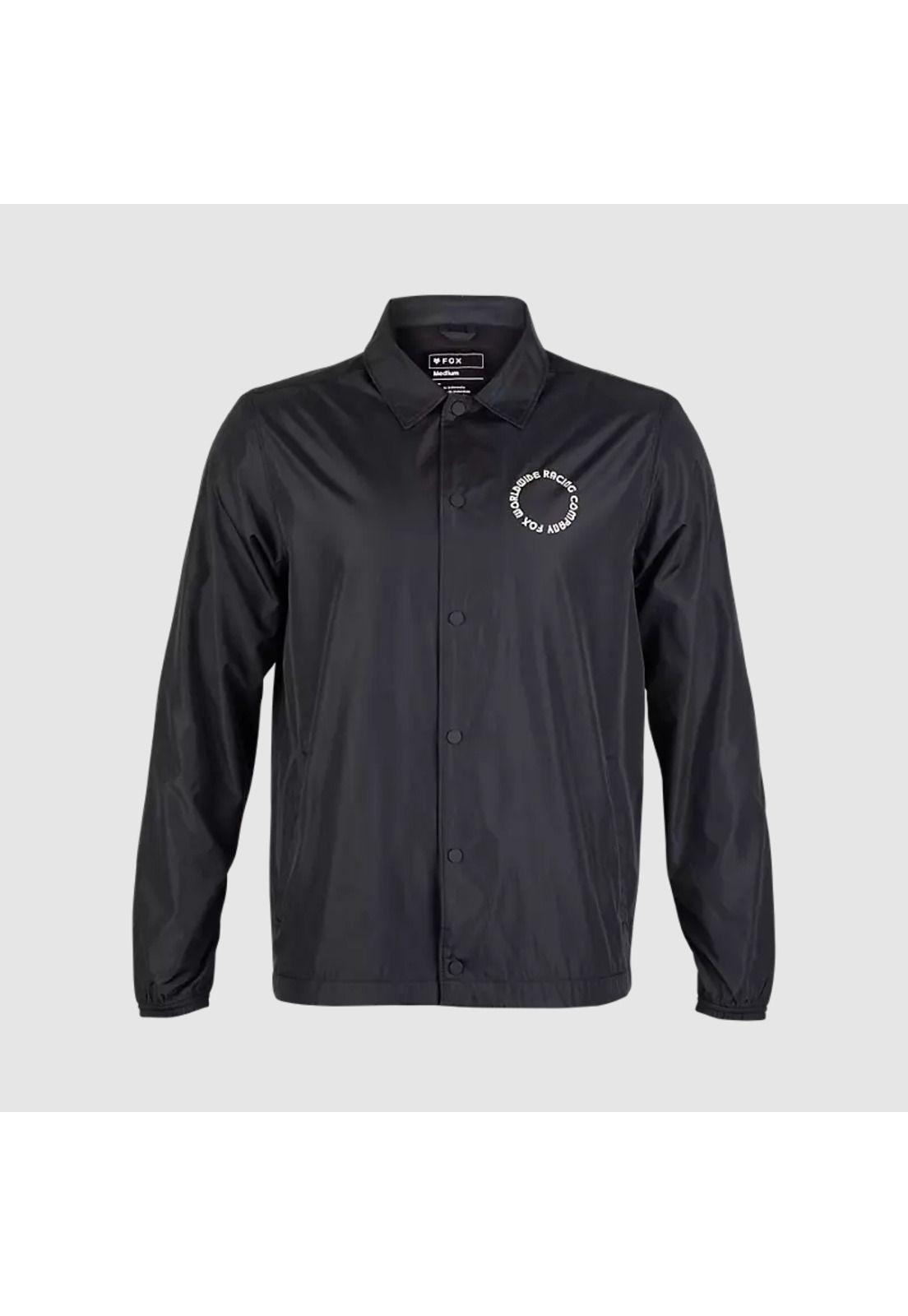 Chaqueta Lifestyle Cortavientos Next Level Coaches Negro Fox-0