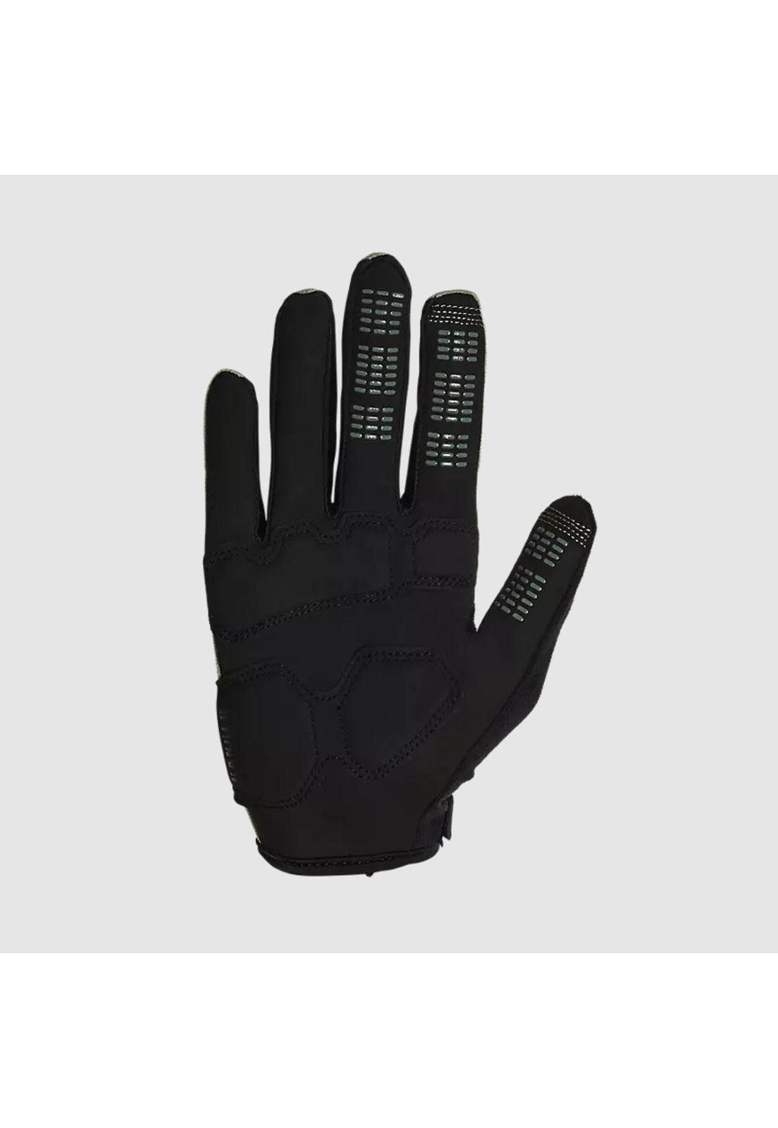 Guantes Bicicleta Ranger Gel Verde Musgo Fox-1