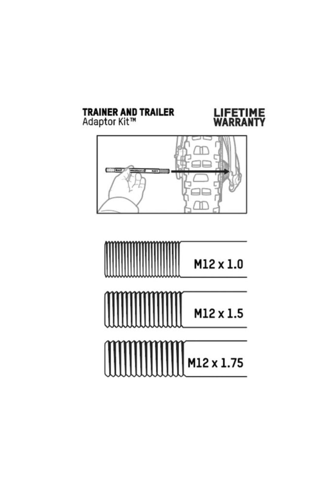 Kit Adaptador Rodillo y Coche 10 175 MM Negro Blackburn-1