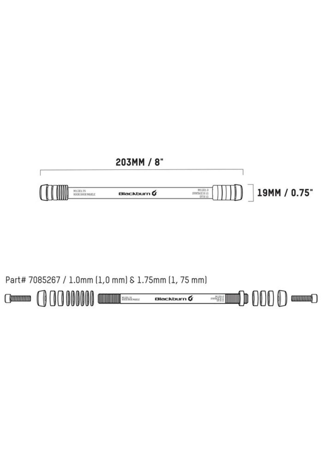 Kit Adaptador Rodillo y Coche 10 175 MM Negro Blackburn-2