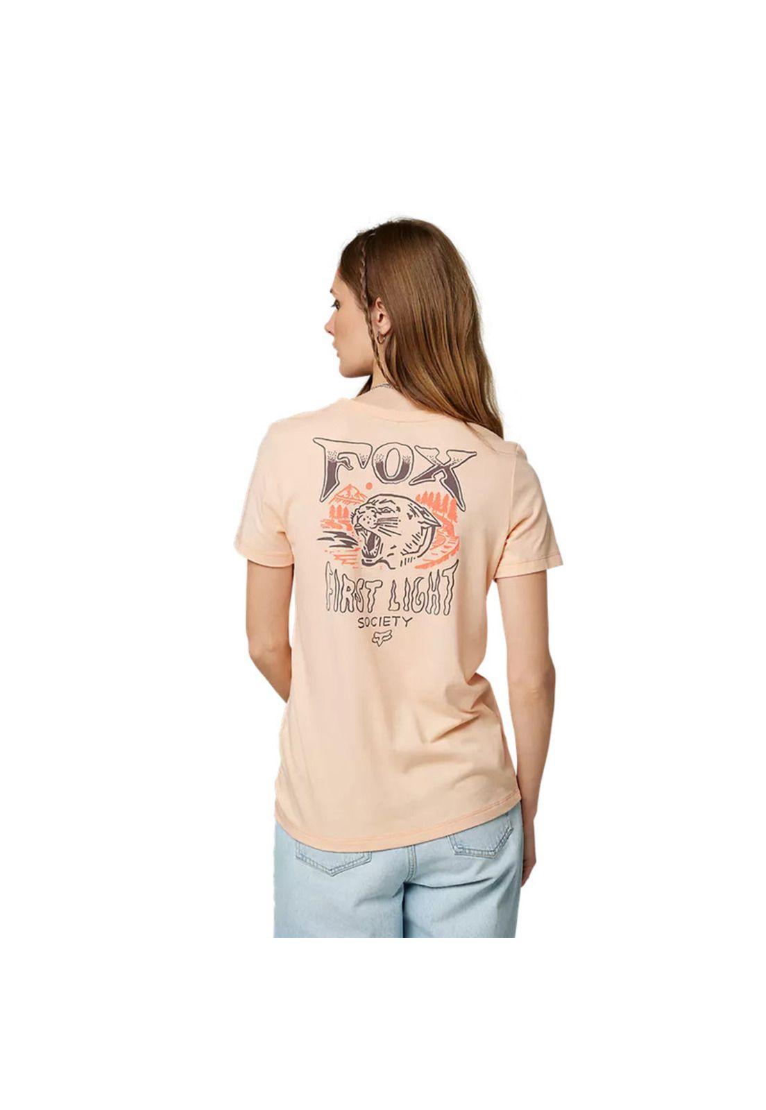 Polera Lifestyle Mujer Torrero Rosado Fox-2