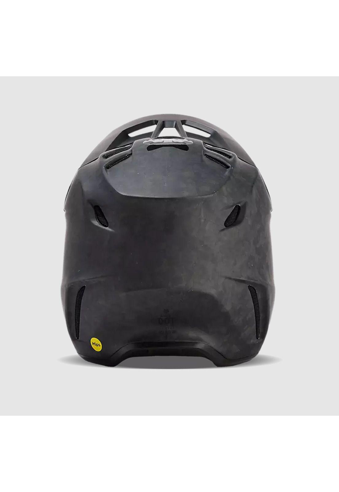 Casco Moto V3 RS Carbon Solid Negro Fox-4