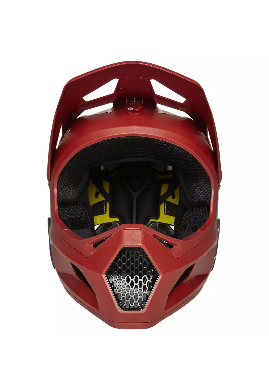 Casco Bicicleta Rampage Rojo Fox-2