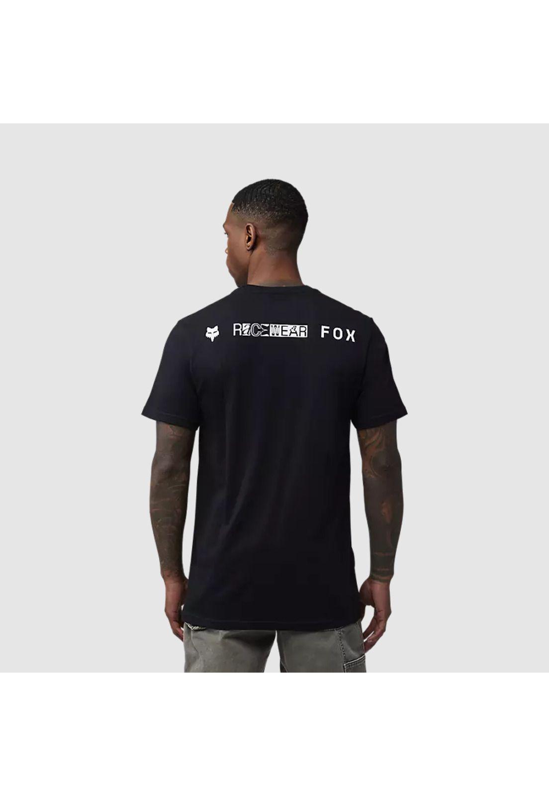 Polera Lifestyle Race Spec Dream Premium Negro Fox-3