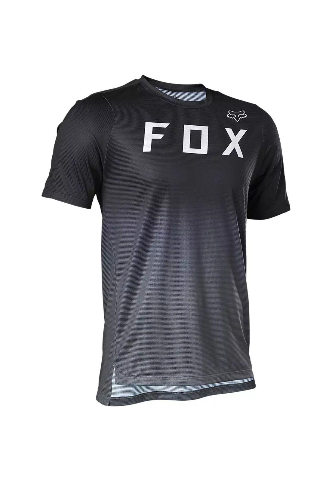 Polera Bicicleta Flexair Negro Fox-0