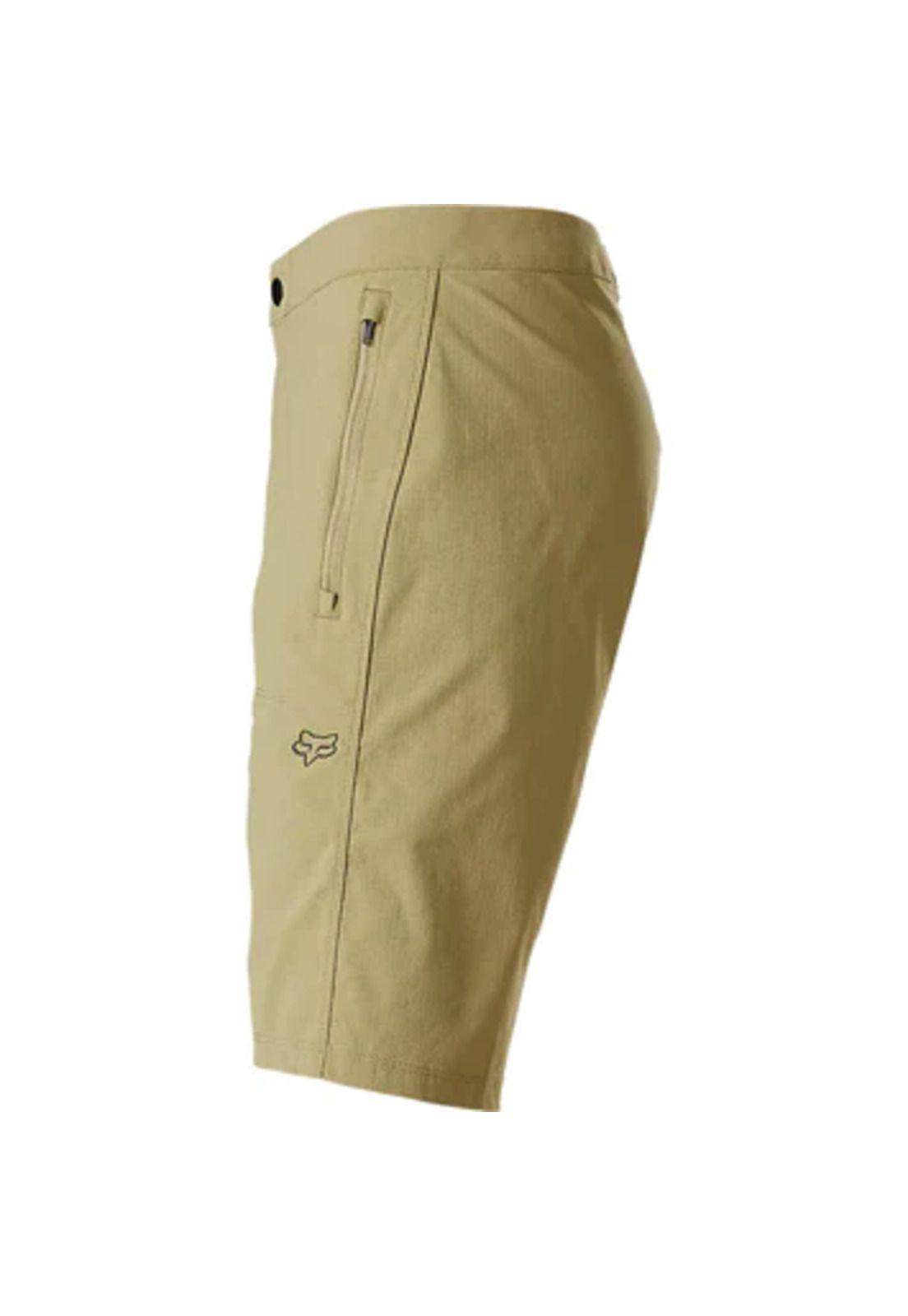 Short Bicicleta Mujer Ranger con Forro Cafe Fox-2