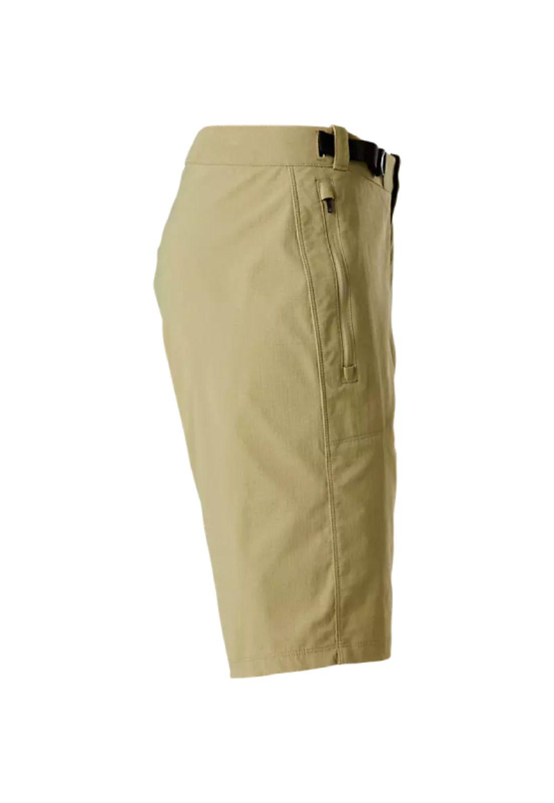 Short Bicicleta Mujer Ranger con Forro Cafe Fox-3