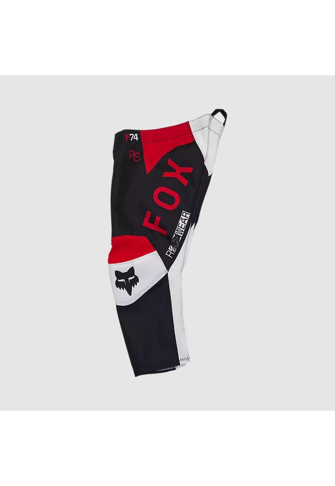 Pantalon Moto Infantil 180 Race Spec Rojo Fox-0