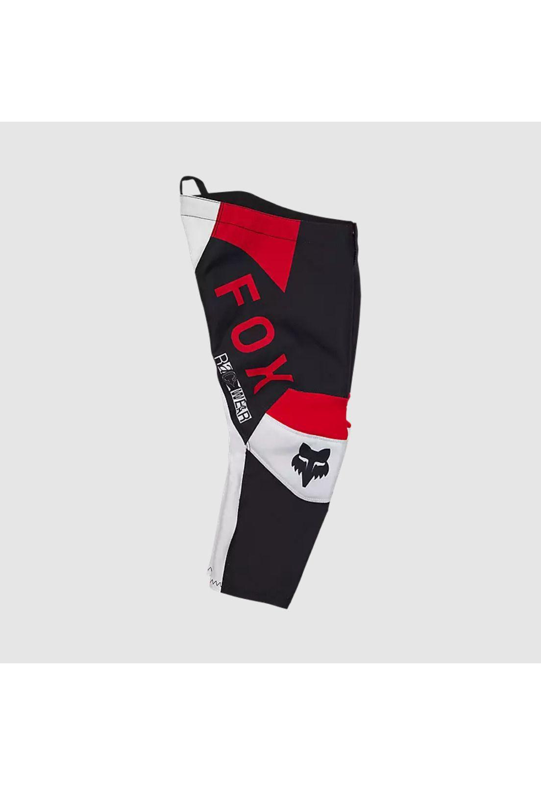 Pantalon Moto Infantil 180 Race Spec Rojo Fox-1